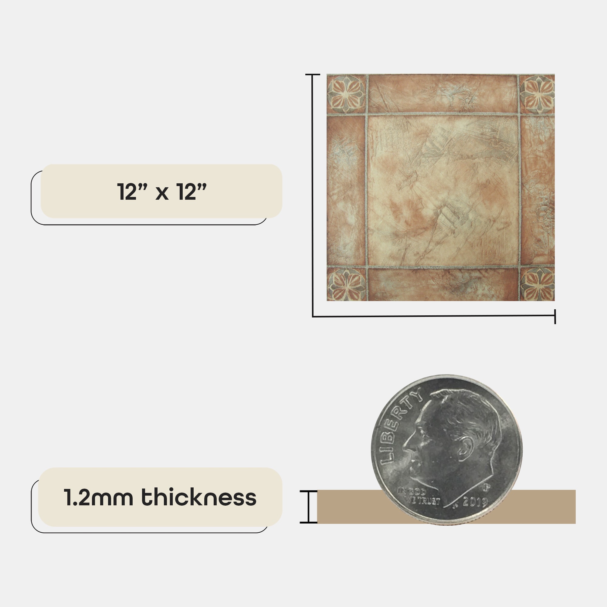 Achim STT1M44620 Vinyl-Tiles - View #5
