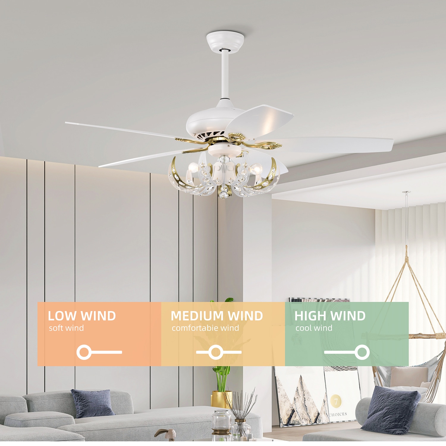 SINOFURN SYB570029WT Ceiling-Fans - View #8