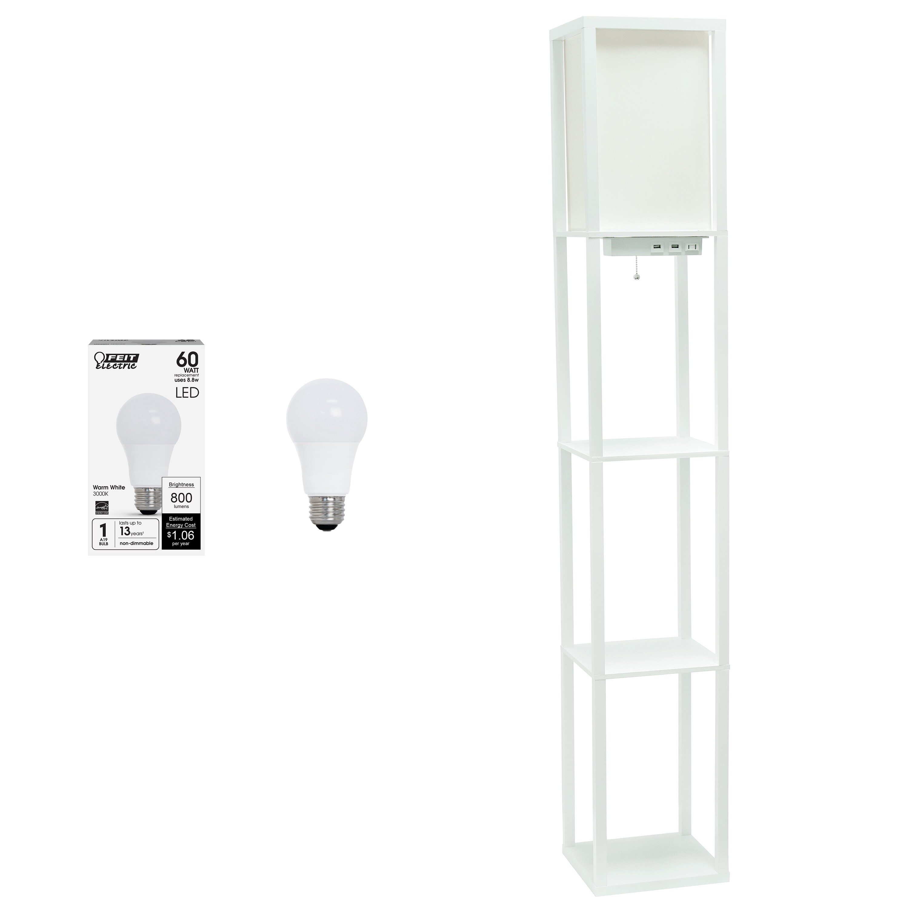 Creekwood Home CWF-3009-WH floorlamps - View #11