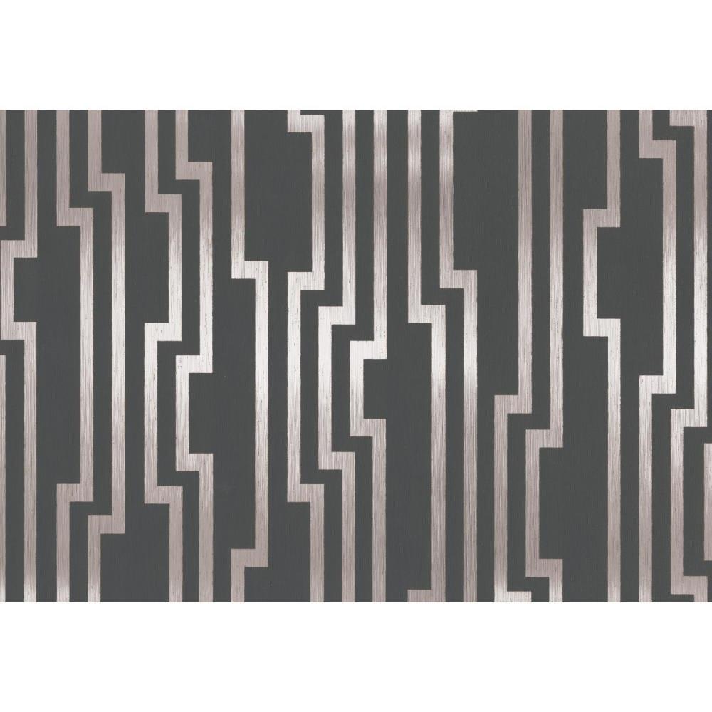 York Wallcoverings Candice Olson Shimmering Details 60.75-sq Ft Silver ...