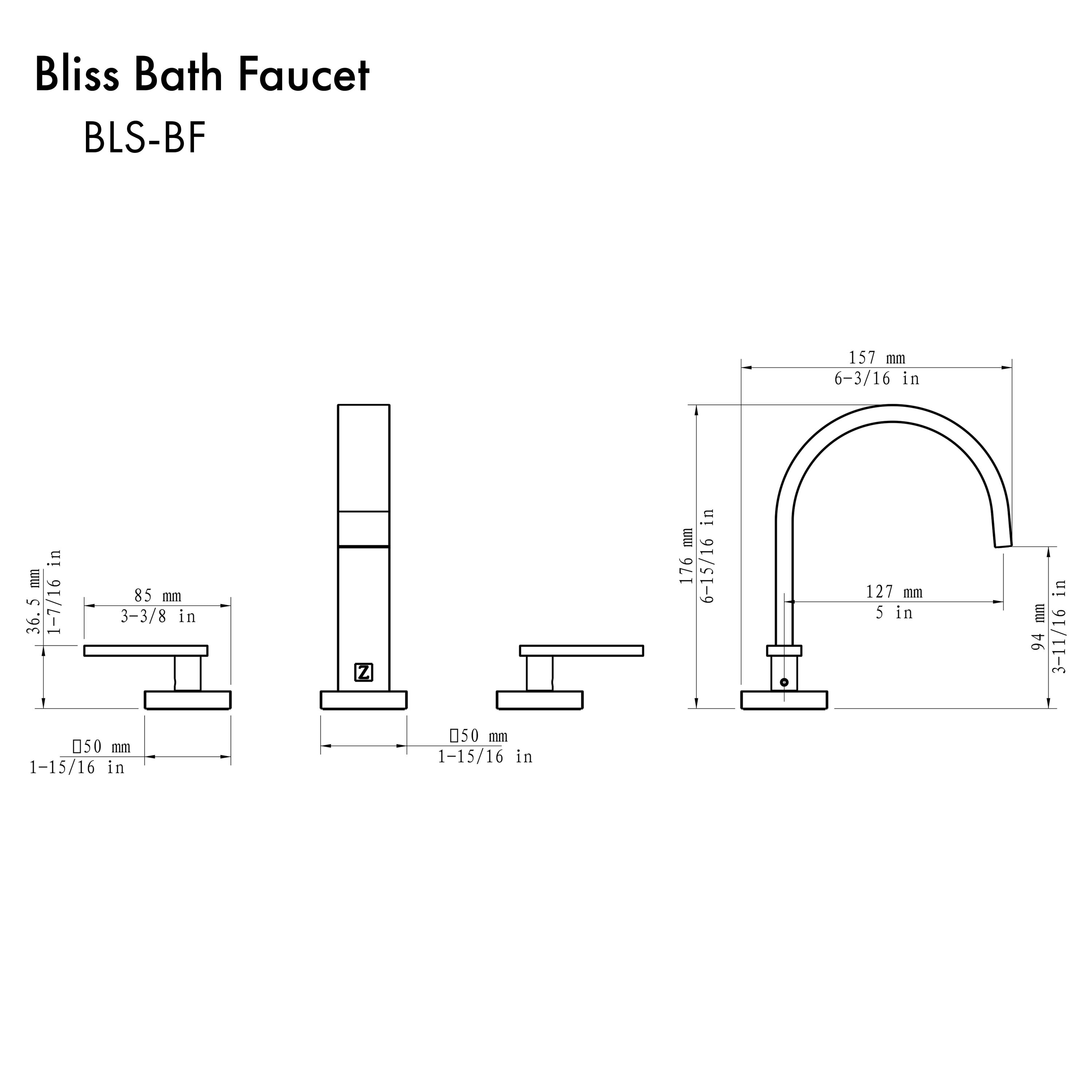 ZLINE KITCHEN & BATH BLS-BF-CH Lavatory-Faucets - View #5