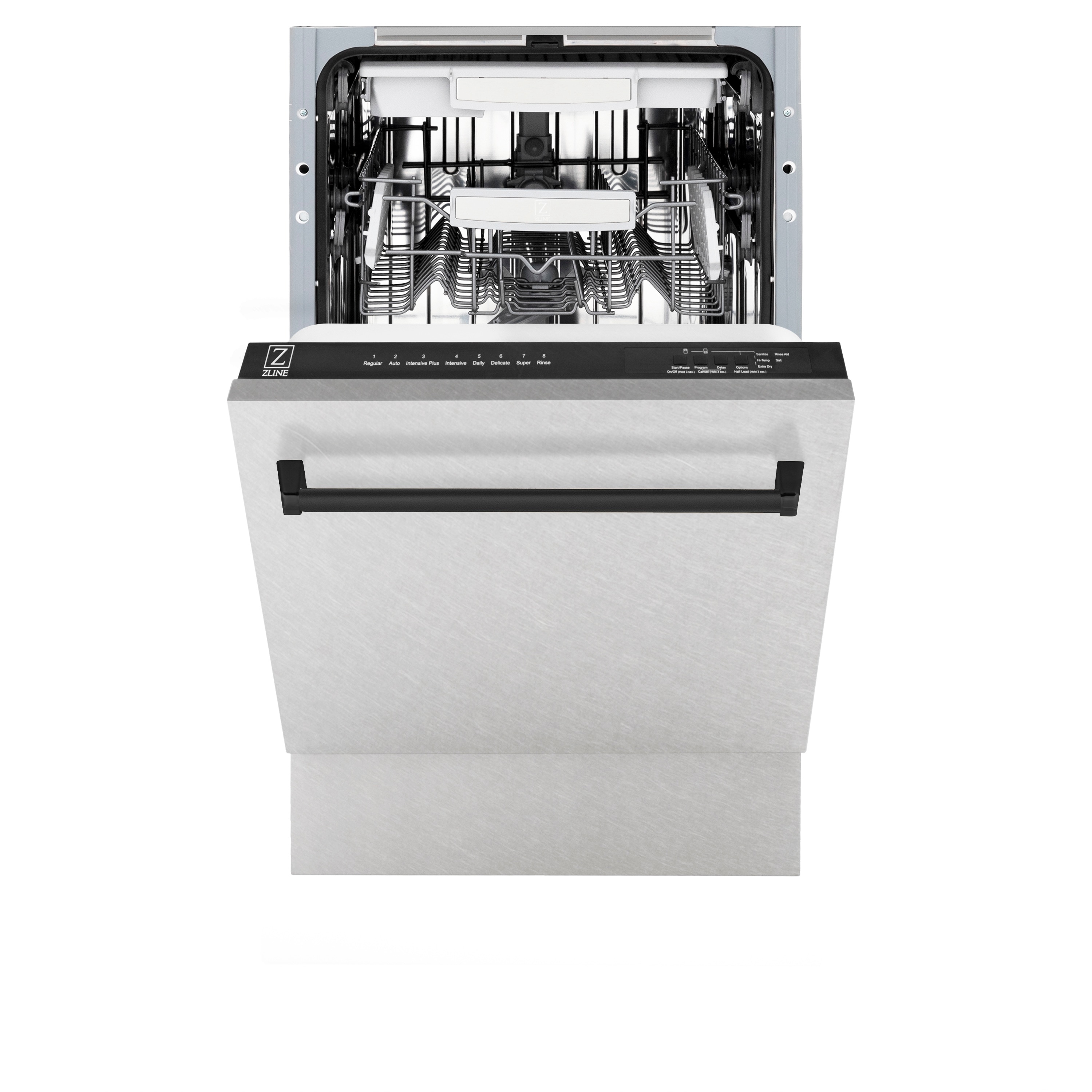 ZLINE KITCHEN & BATH DWVZ-SN-18-MB Builtin-Dish - View #4