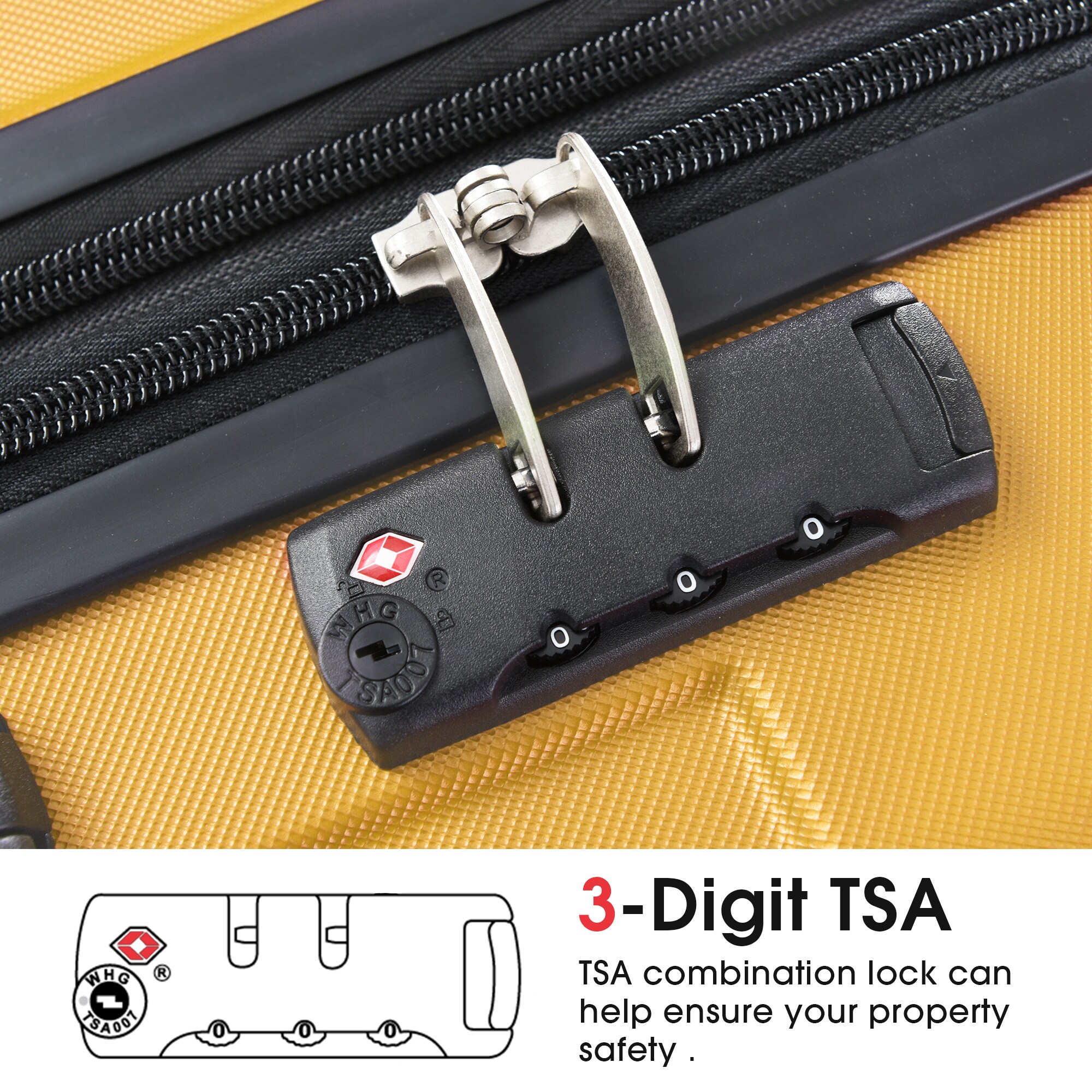 Bybafun YD9500019 Luggage-And-Luggage-Sets - View #3