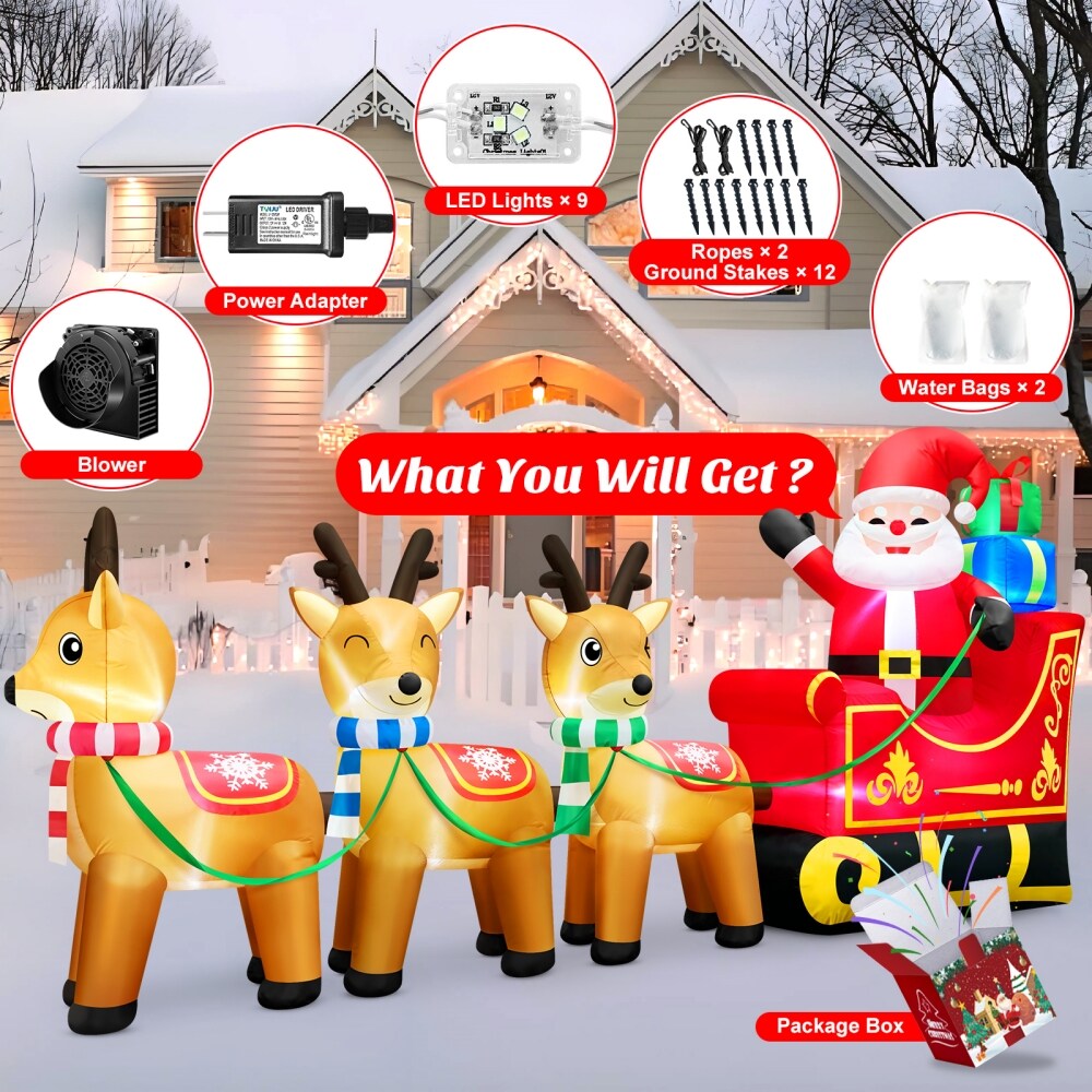 Danxilu C-SLED-008-12F Christmas-Inflatables - View #5