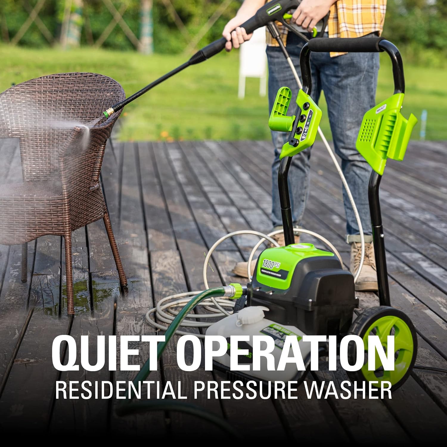Greenworks GPW1800 Gas-Pressurewashers - View #11