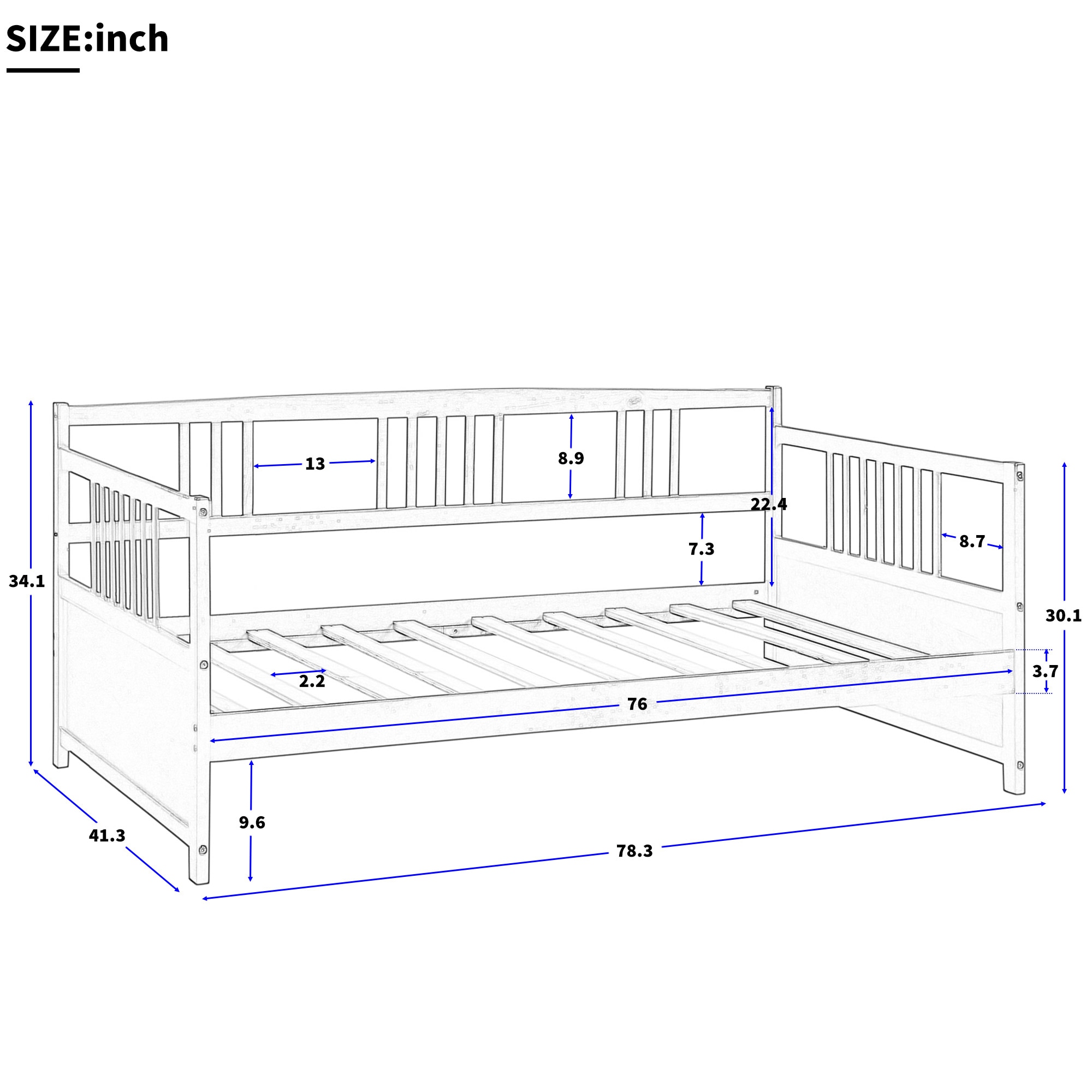 CASAINC LY-WF191899AAP beds - View #3