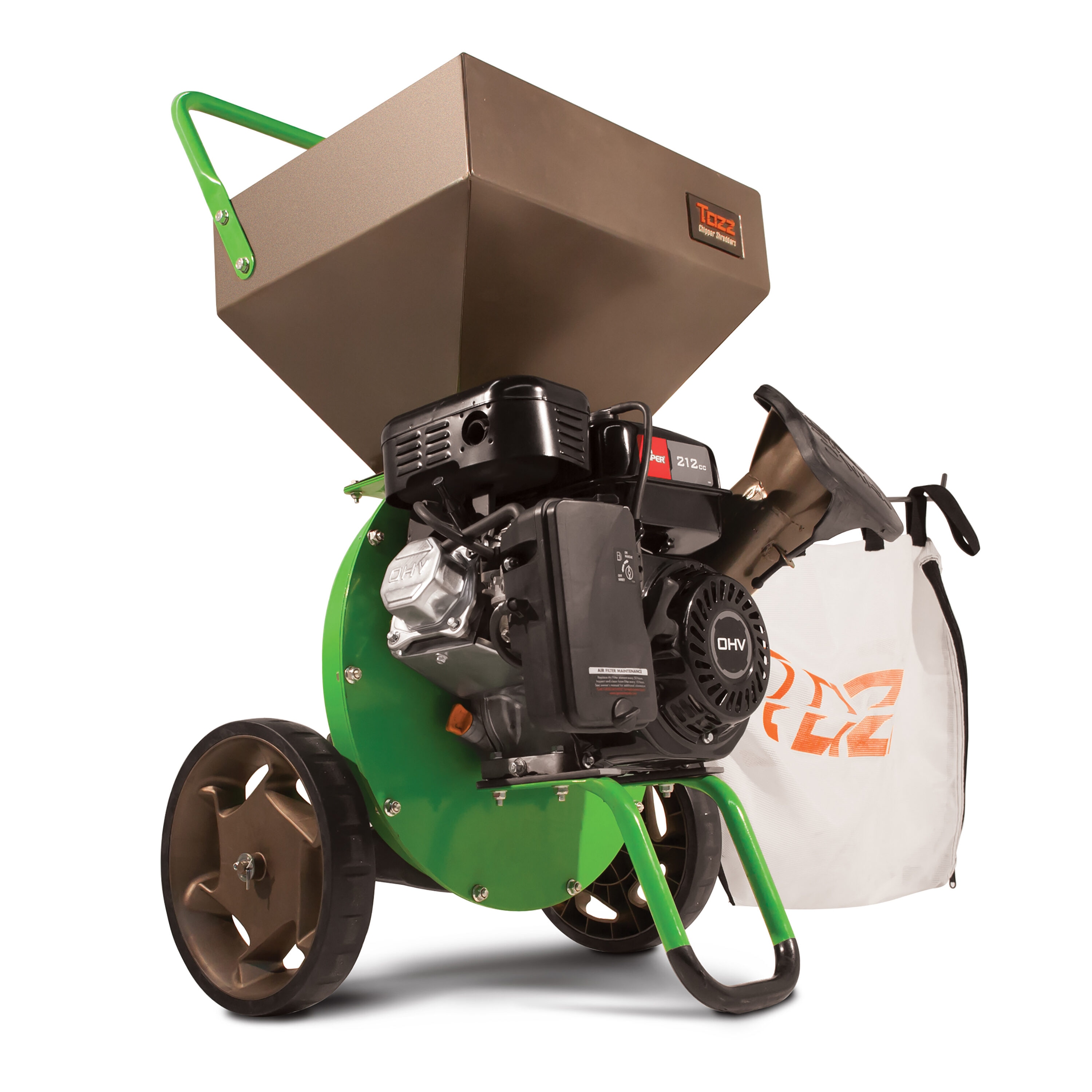 Tazz Chipper Shredder 212-cc Viper 3-in Steel Gas Wood Chipper 35259 Sansujyuku sansujyuku.com