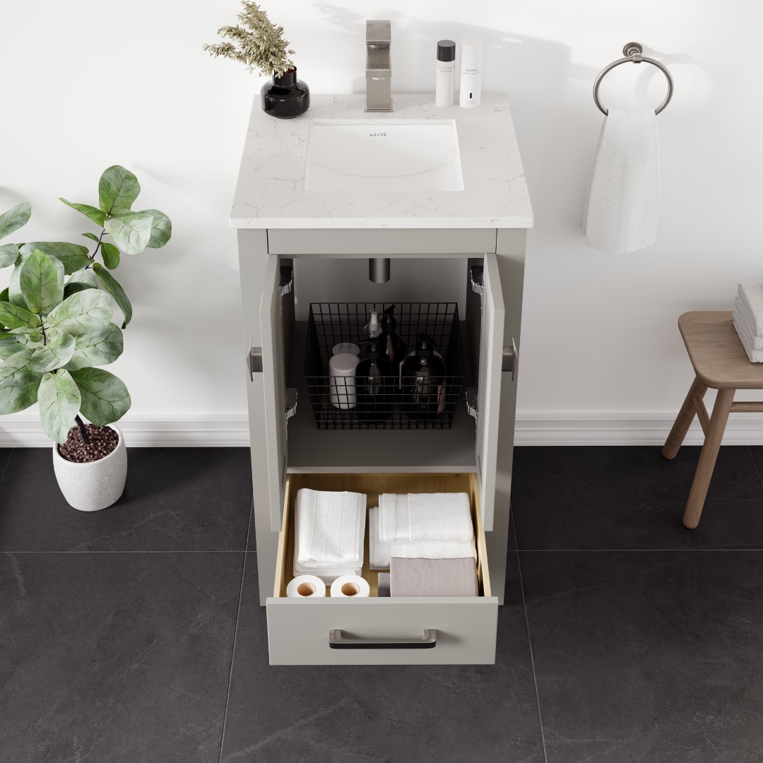 Eviva TVN414-20X18GR Bath-Vanity-Combo - View #3
