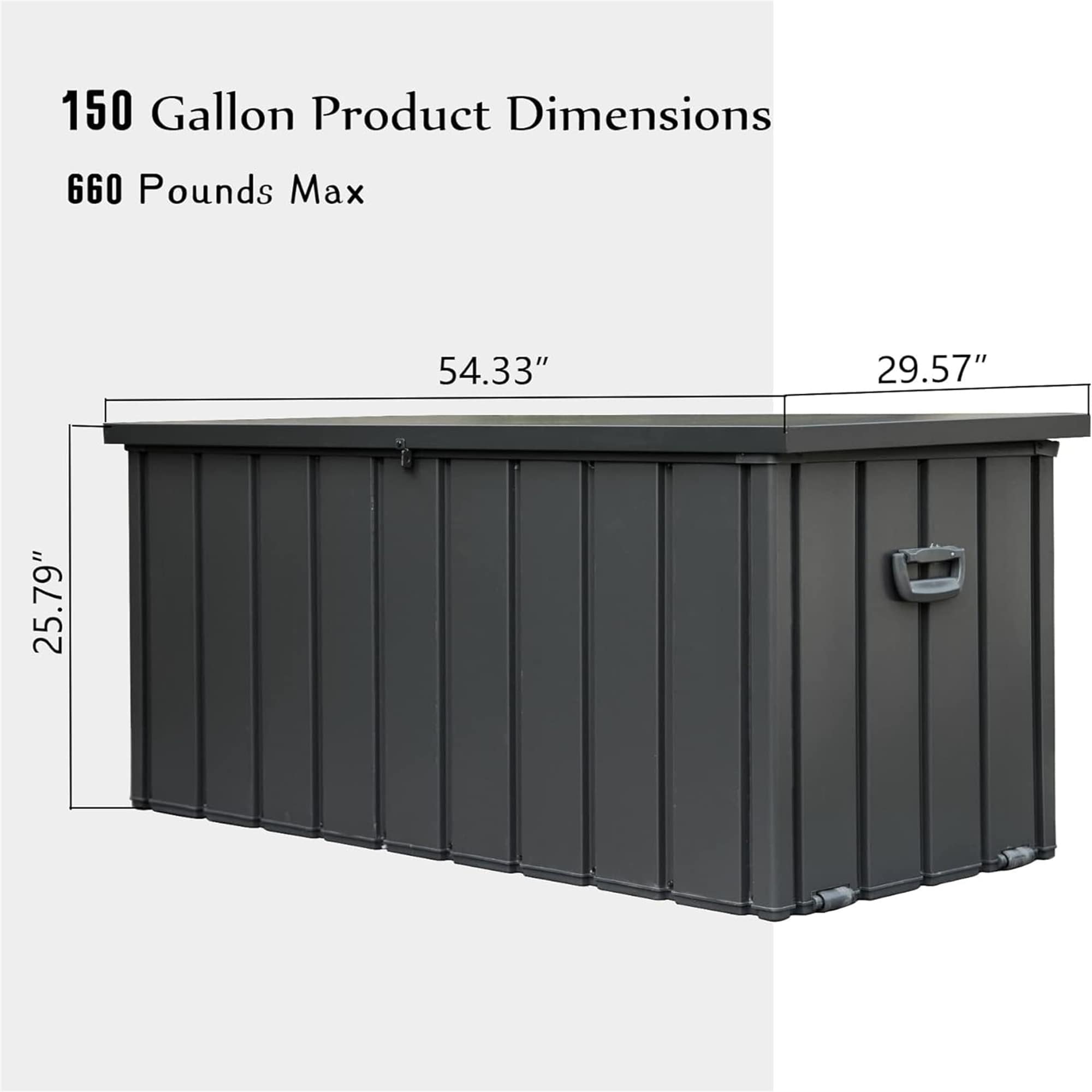 Mondawe MO-180BOX-LB Deck-Boxes - View #3
