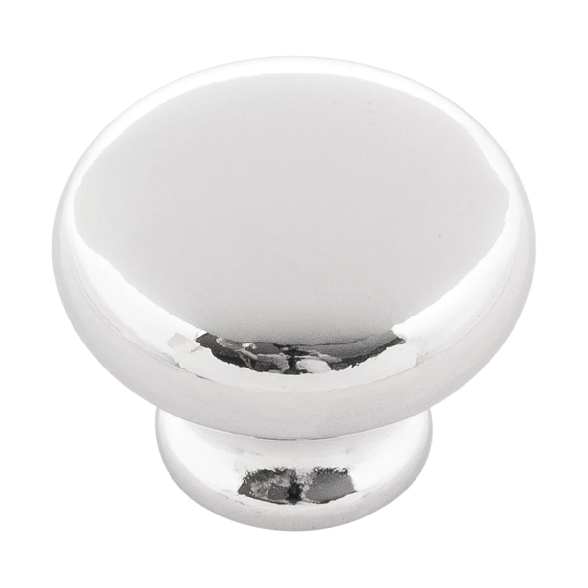 Hickory Hardware P770-CH Cottage 1-1/8-in Chrome Mushroom Farmhouse Cabinet Knob