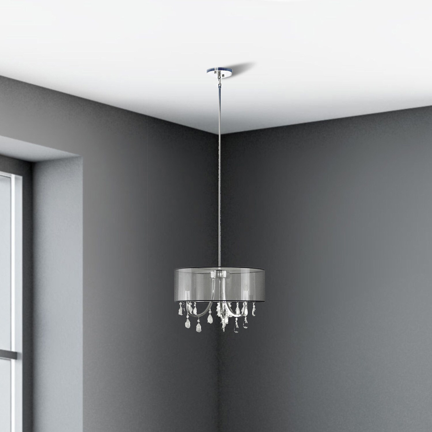 Whitfield Lighting SH2916-SHBCH Pendant-Lights - View #2