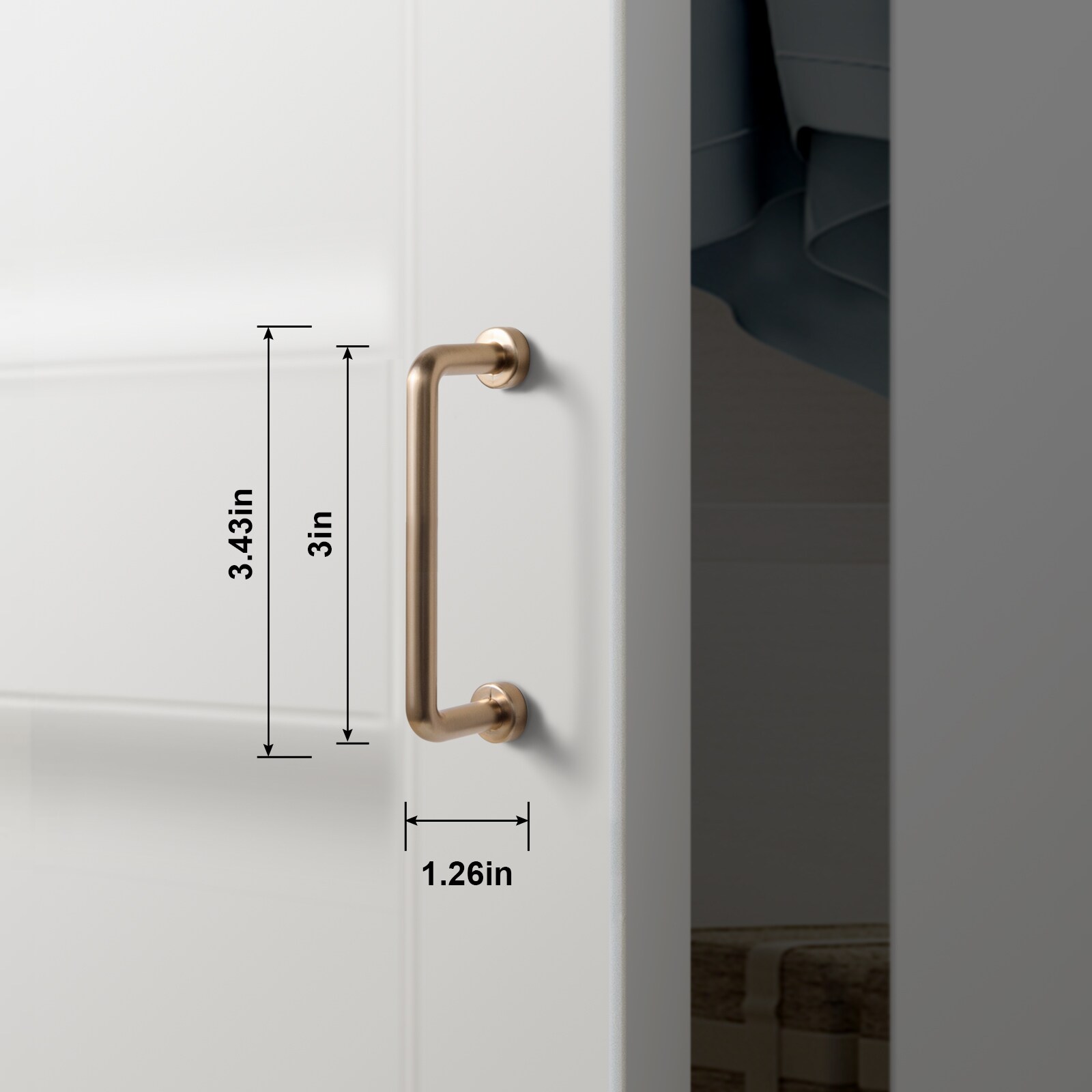 Miaokesen 1827CB-76 Cabinet-Pulls - View #2
