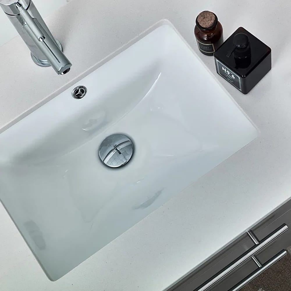Fresca FCB6130GR-UNS-CWH-U Bath-Vanity-Combo - View #13