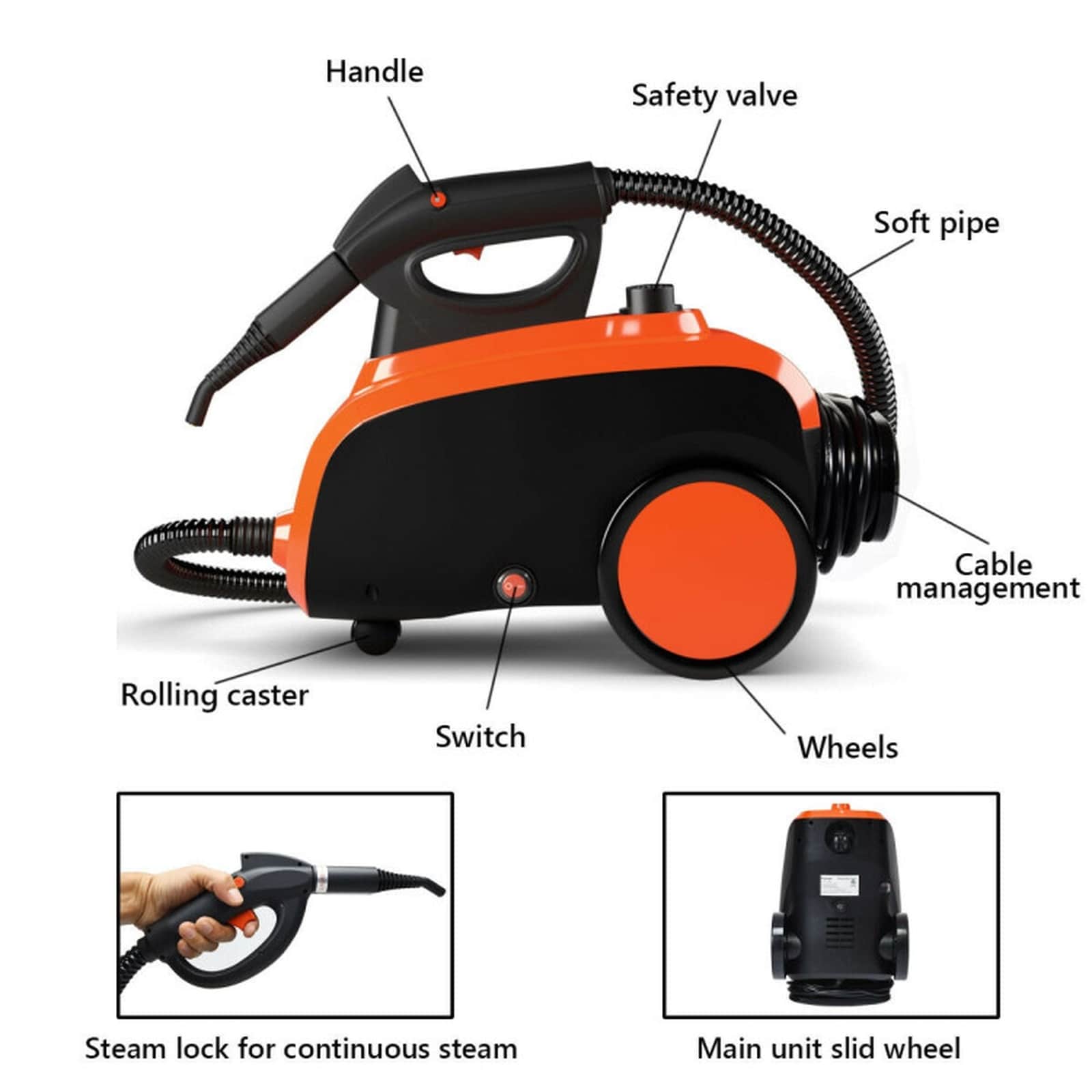 SUGIFT LW102SUGHY2559 Steam-Cleaners - View #7