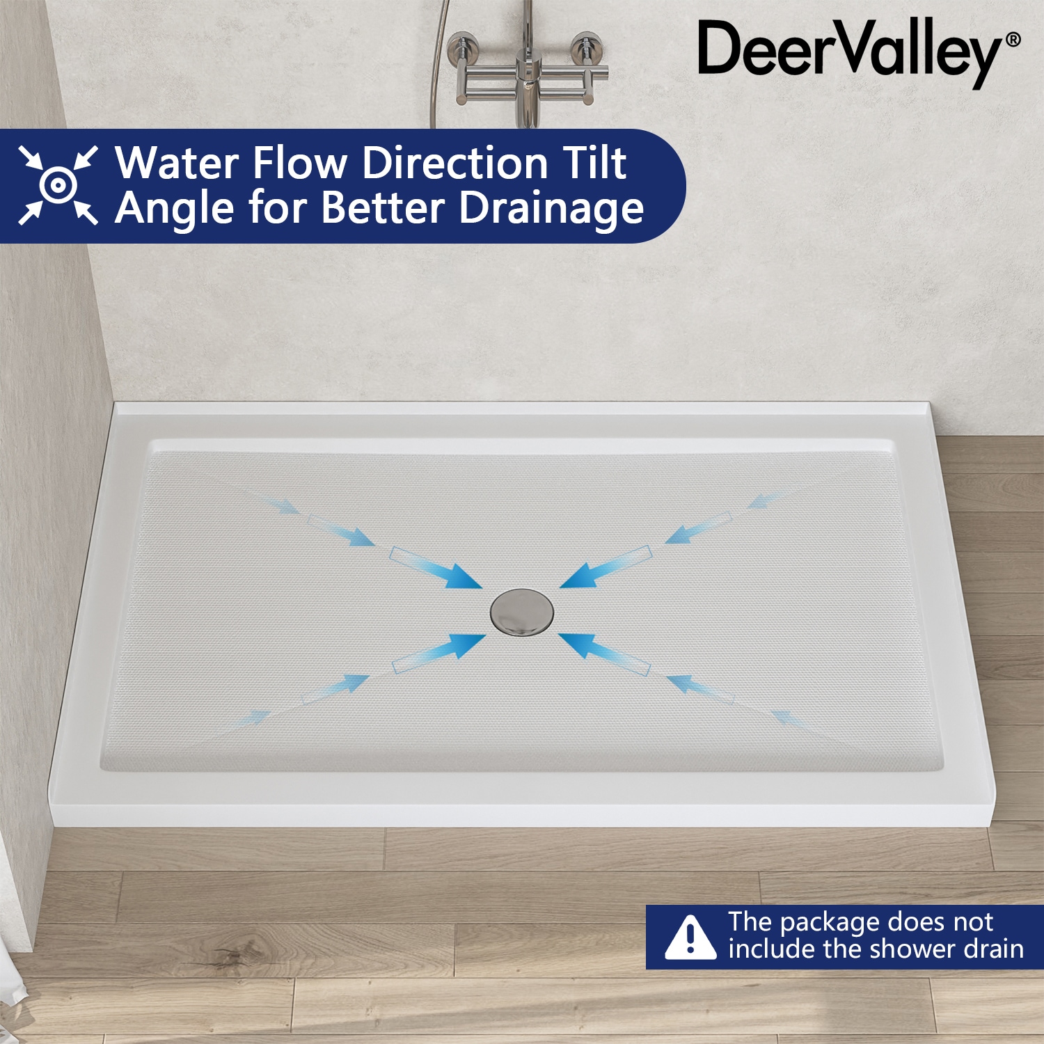 DeerValley DV-1SB0106 Shower-Floors - View #3