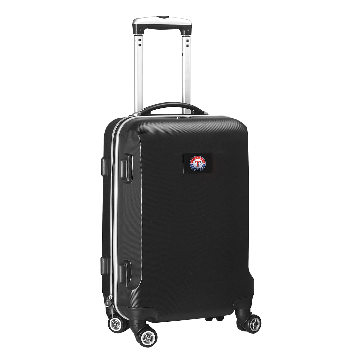 Mojo Licensing MLTXL204_BLACK 24 X 15 X 9 Black Polycarbonate Hardshell Carry-on Bag (1-Bag)