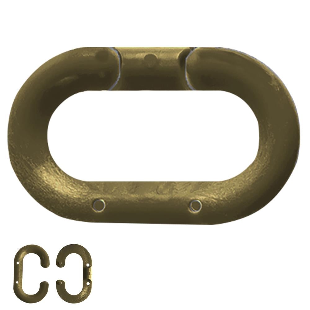 Mr. Chain 10707-10 Khaki Gold 1 In Master Link 10Pk