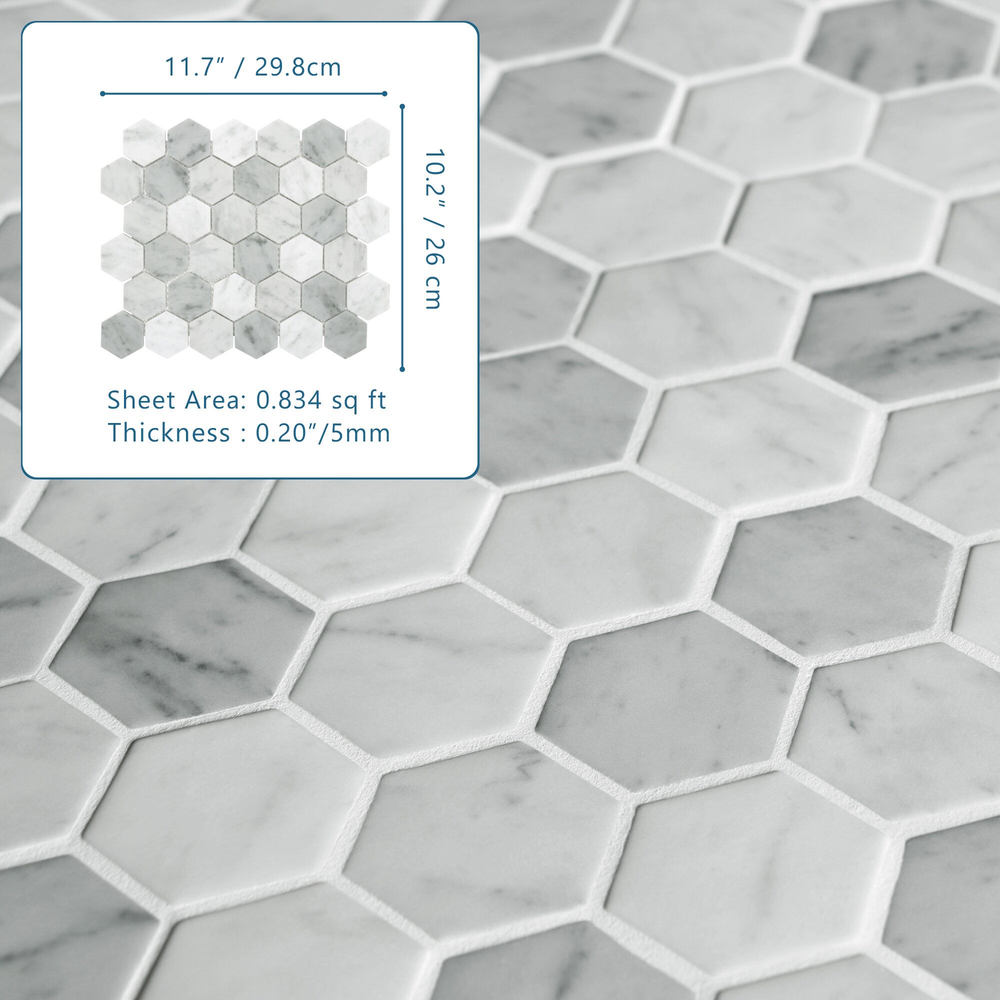 SUNWINGS HEXC-ARN-10 Ceramic-Tile - View #7