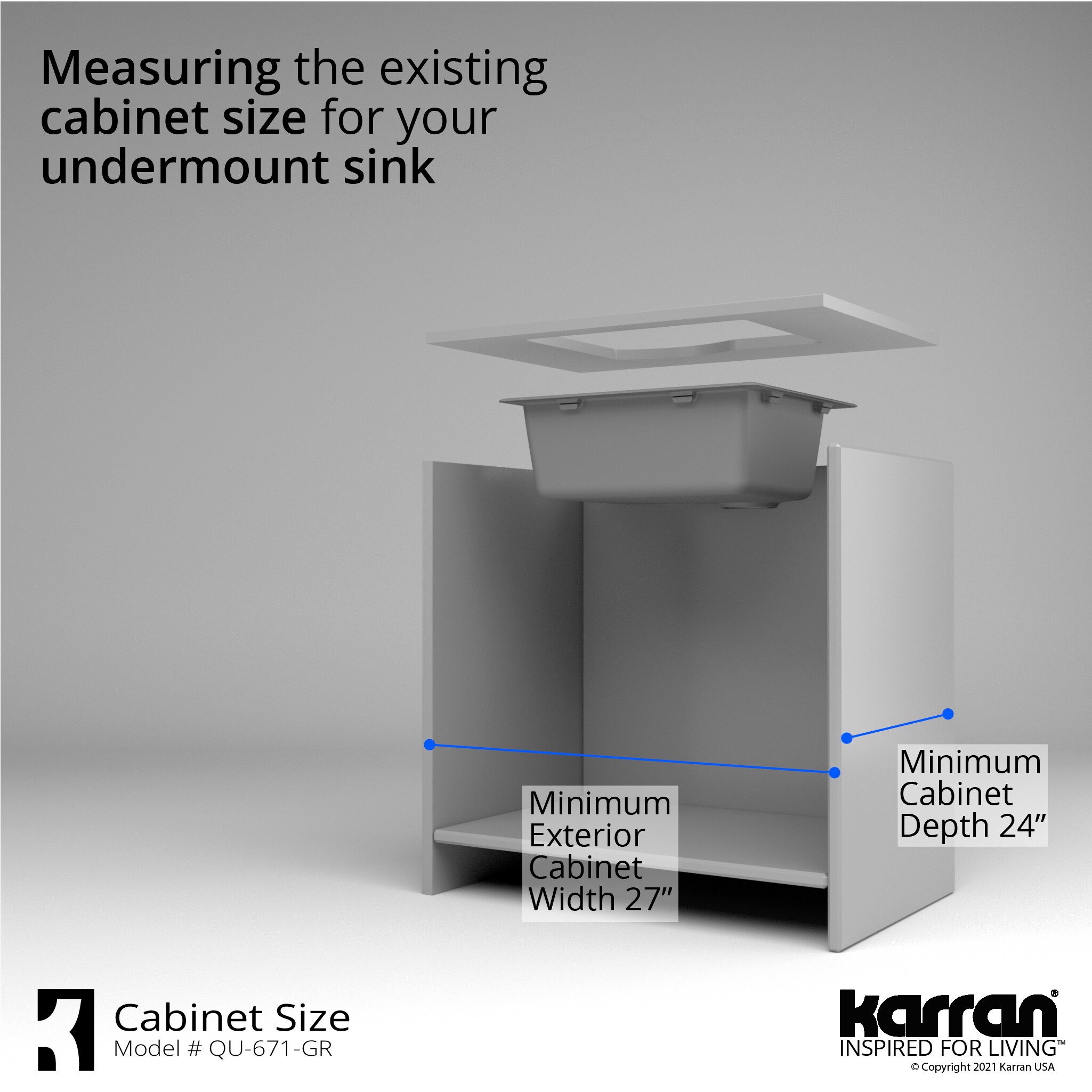 Karran QU-671-GR Kitchen-Sinks - View #10