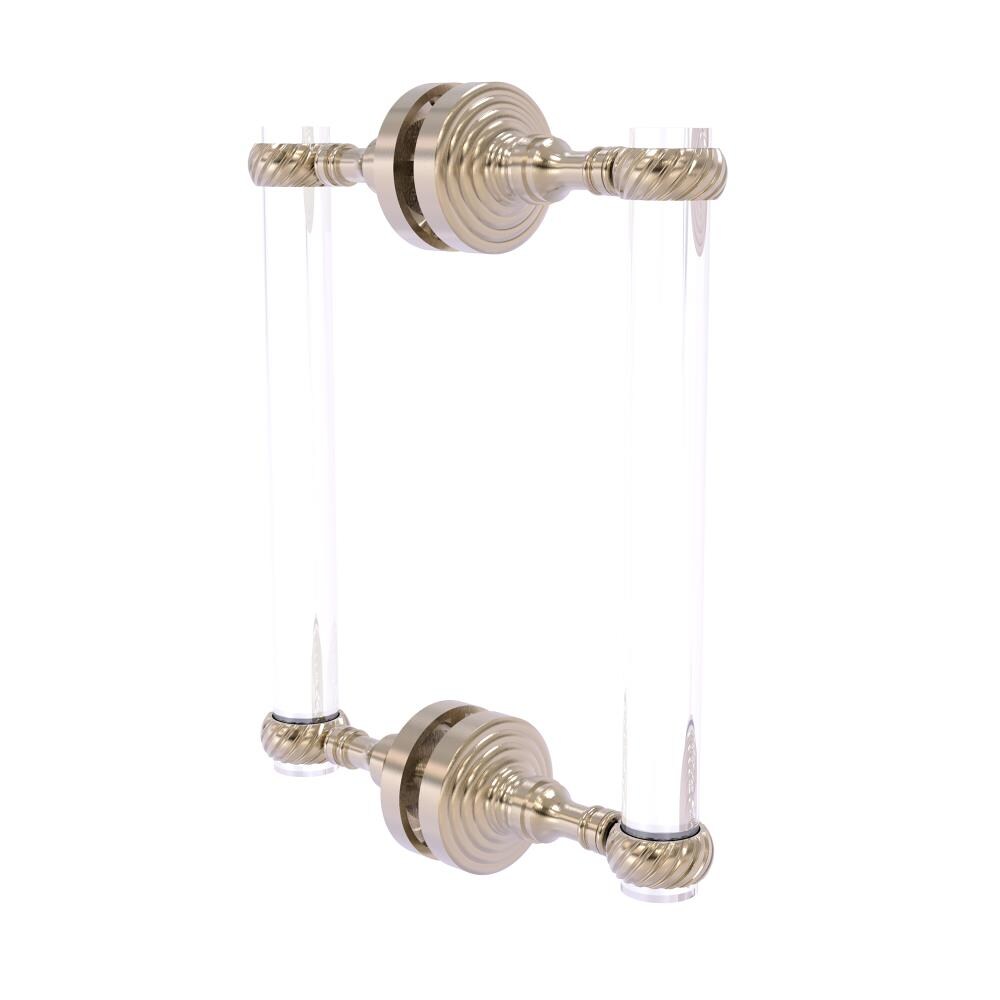Allied Brass PG-406T-8BB-PEW Pewter 8-Inches Hinged shower door Handle