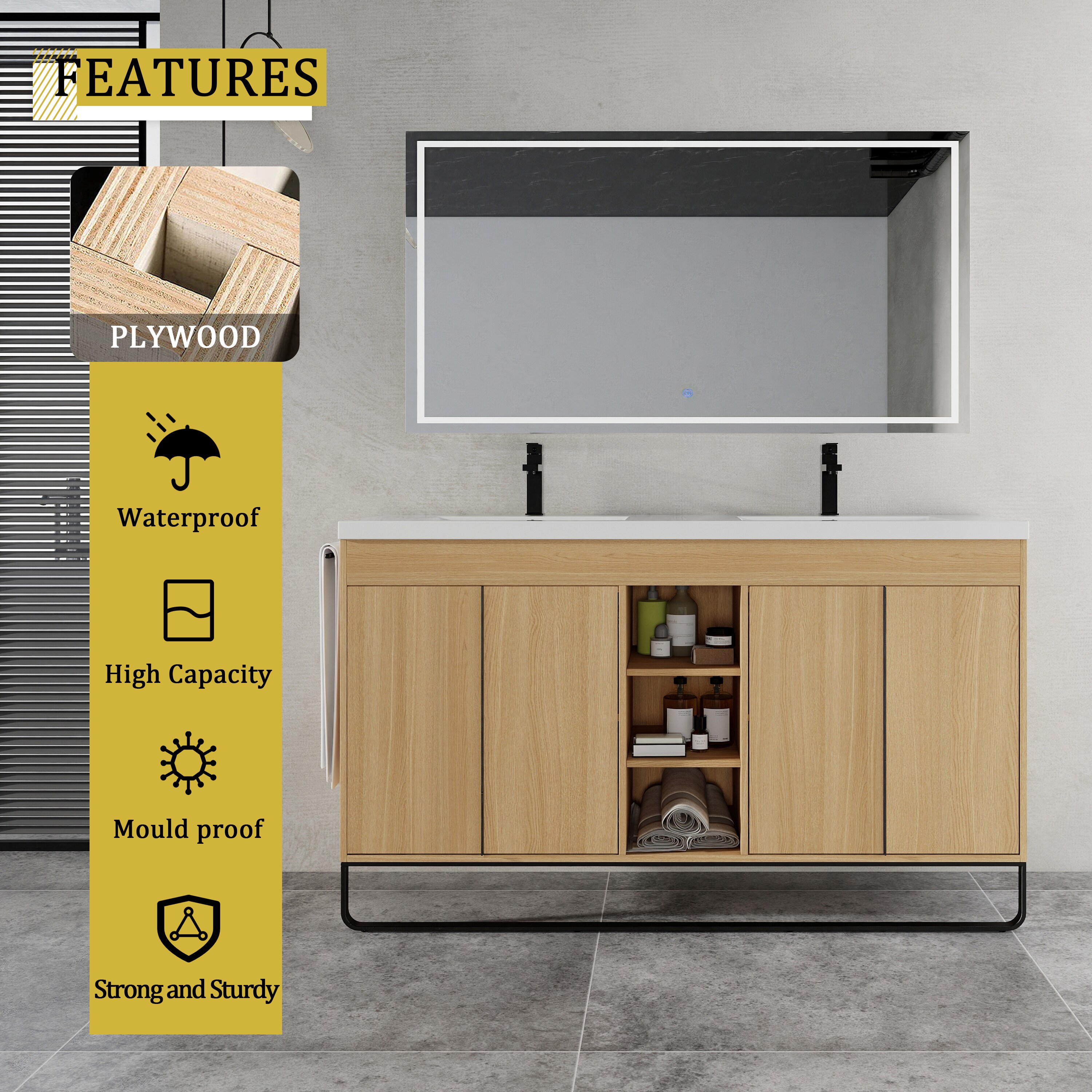 Xspracer ML-BV480 Bath-Vanity-Combo - View #3