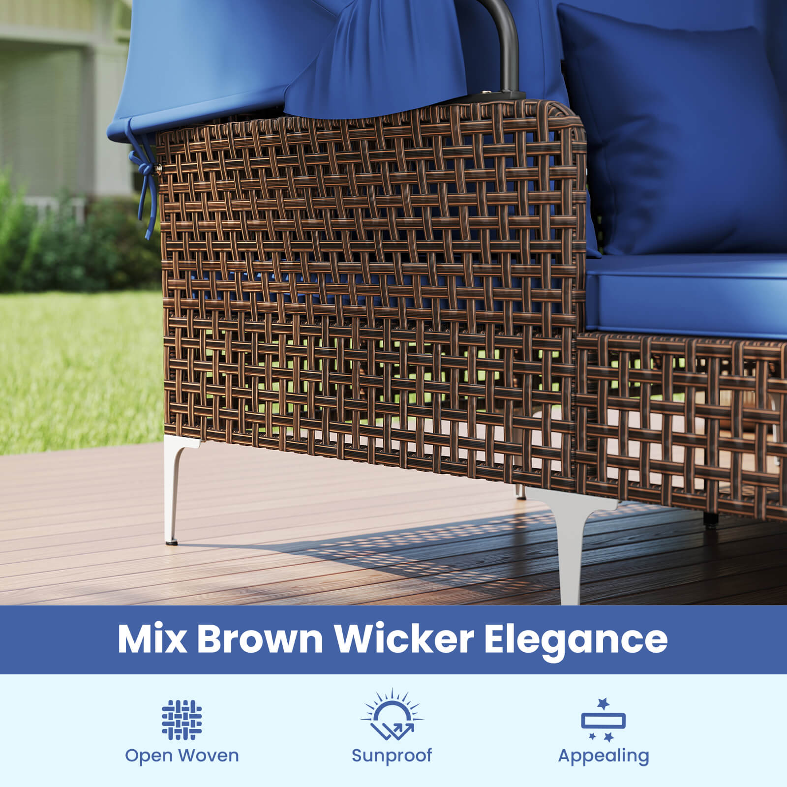 Costway HCST08683 Chaises-Settees - View #5