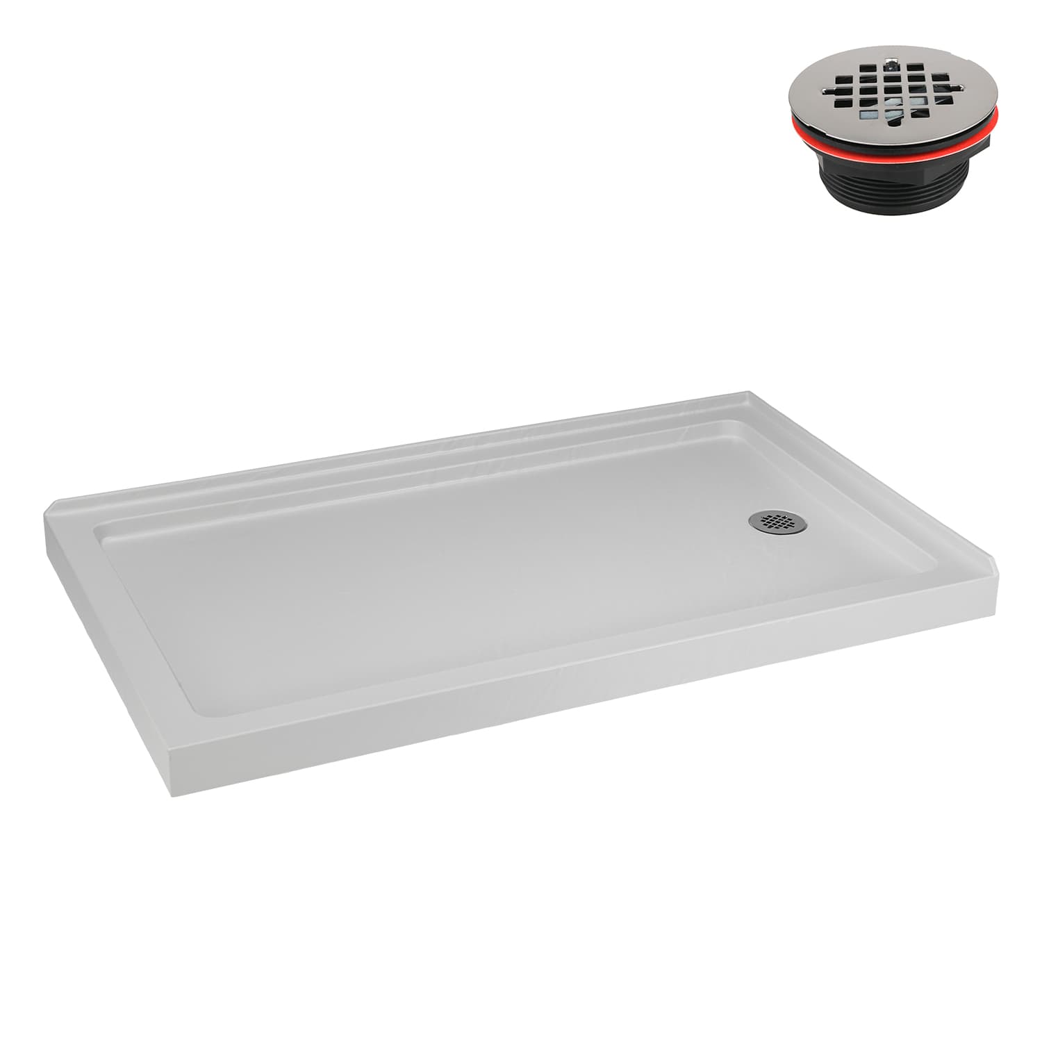 Streamline NTM-708-60WH-RH Shower-Floors - View #9