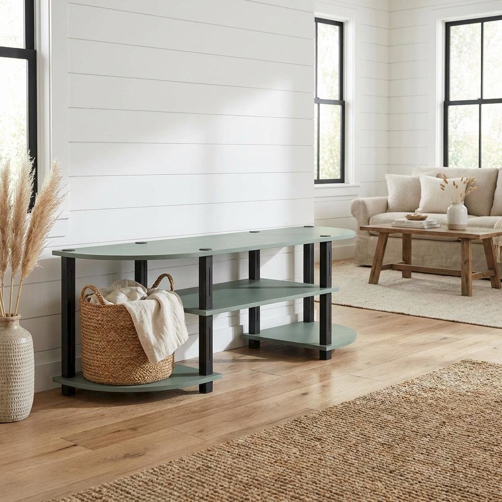 FurniFact BO4078011WHT Tv-Stands - View #2