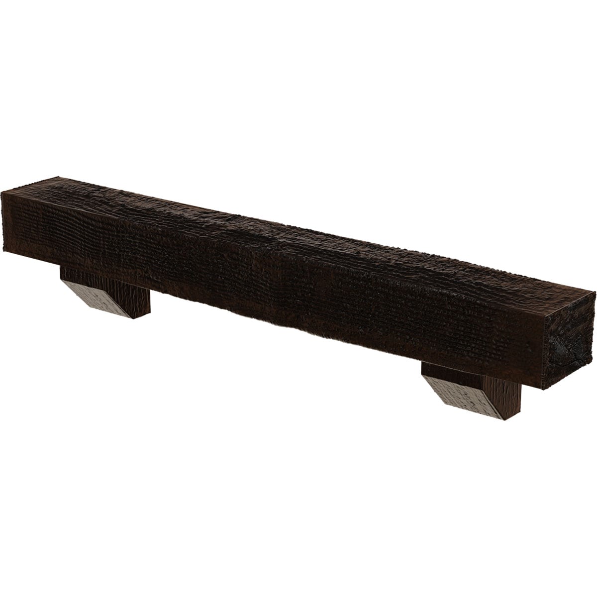 Ekena Millwork MANURS08X12X36ASZD Mantel-Shelves - View #3