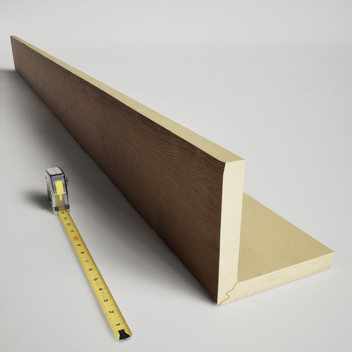 Ekena Millwork BMRS2C0040X040X096TF Faux-Beams - View #6