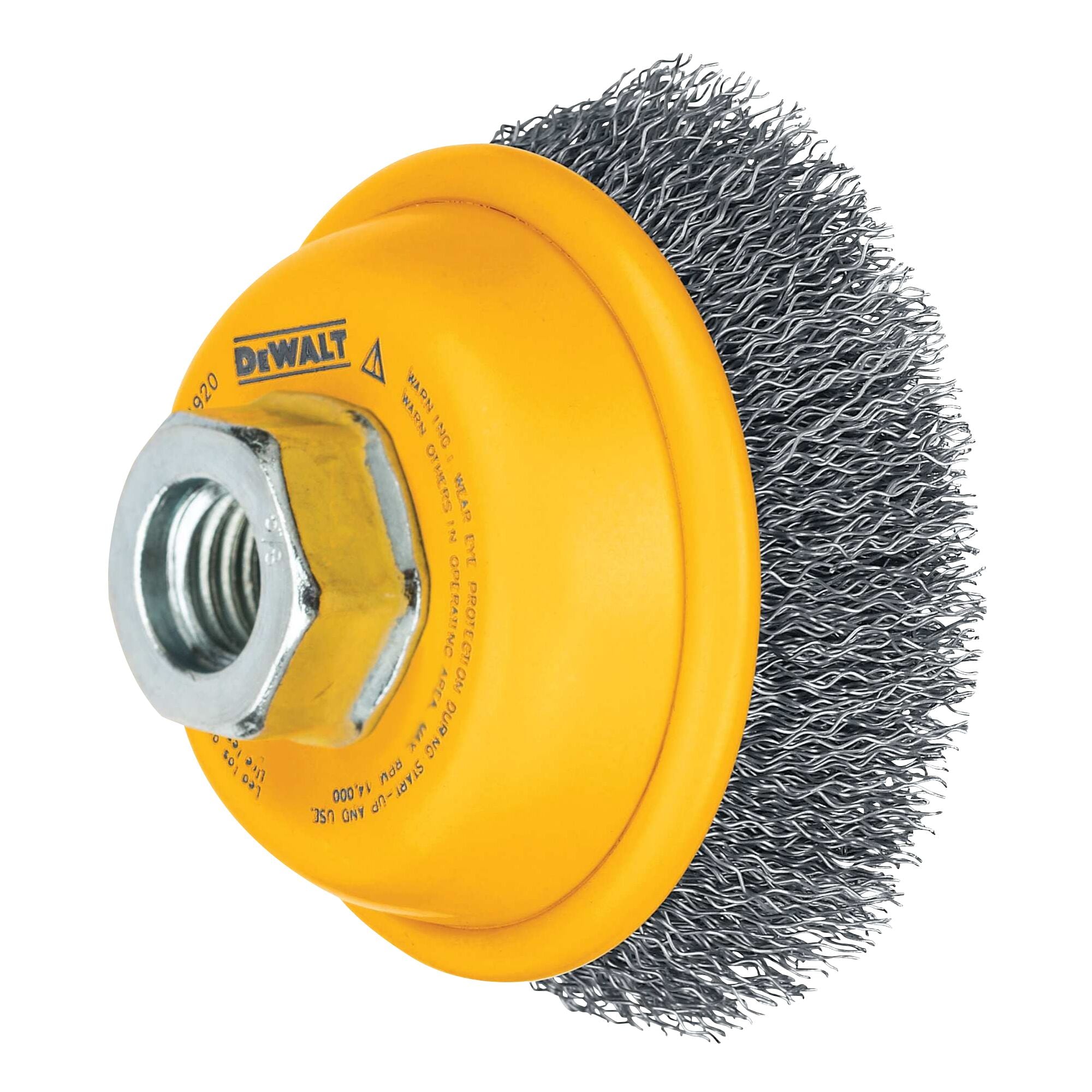 DEWALT 3-in Coarse Crimped Angle Grinder in the Wire Wheels & Buffers  department at Lowes.com