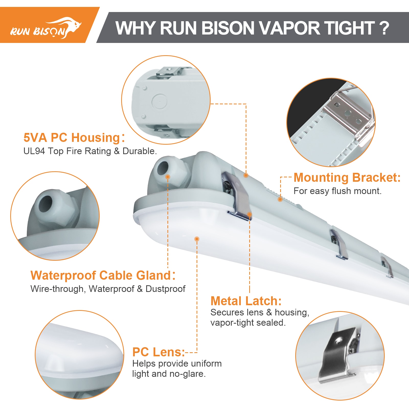 RUN BISON HT-G2LVTP-8FT/277 b040750 - View #2