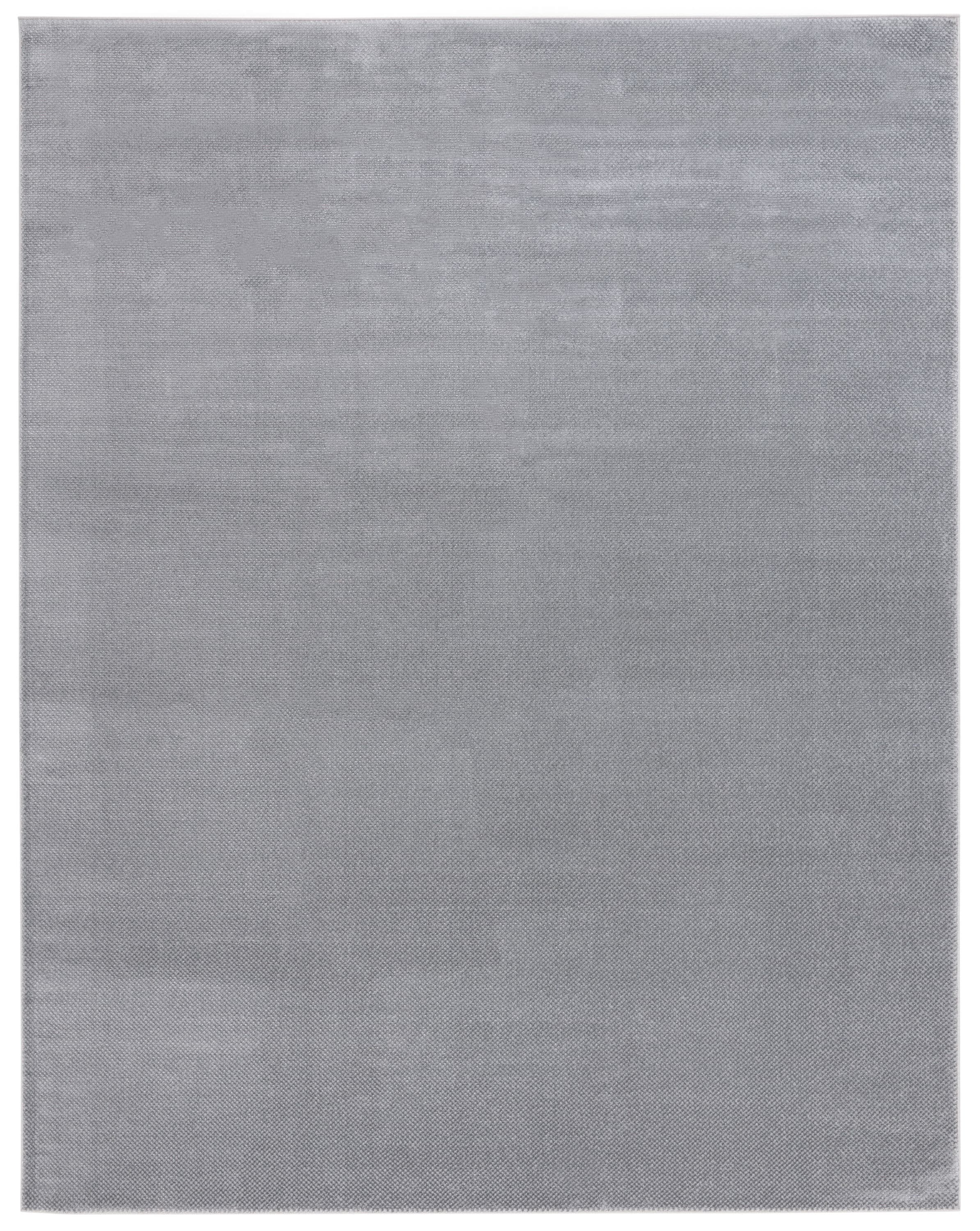 Safavieh CON108F-8 8 x 10 (ft) Loomed Polyester/Polypropylene Dark Gray Rectangular Indoor Solid Mid-Century Modern Area rug