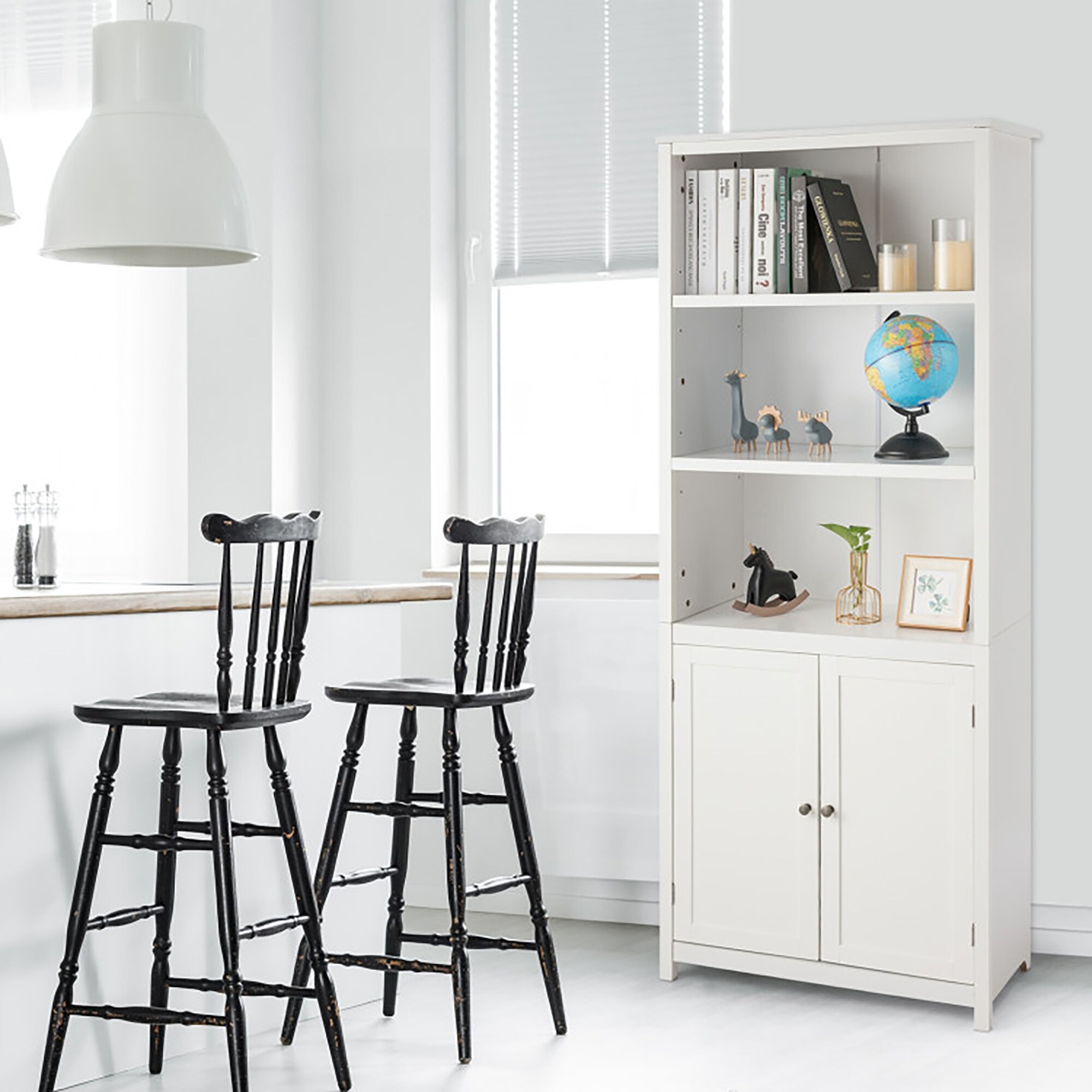GZMR GZ-HW61830WH bookcases - View #3