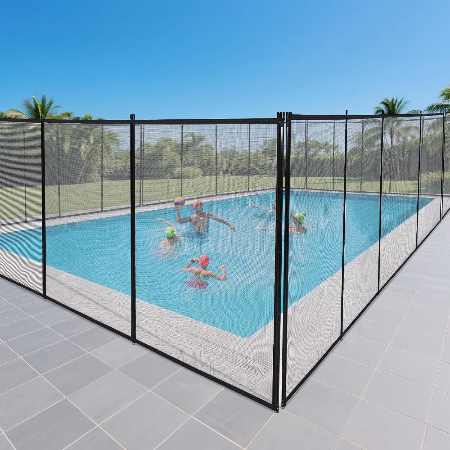 GAOMON LSPPJOK-F574VAL8JH Pool-Safety-Barrier-Gates - View #2