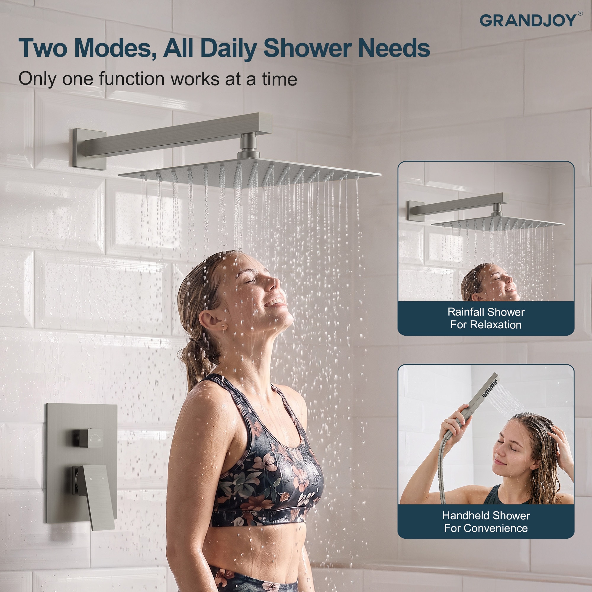 GRANDJOY SGF60GJ-66-BN10 Tub-Shower-Faucets - View #4