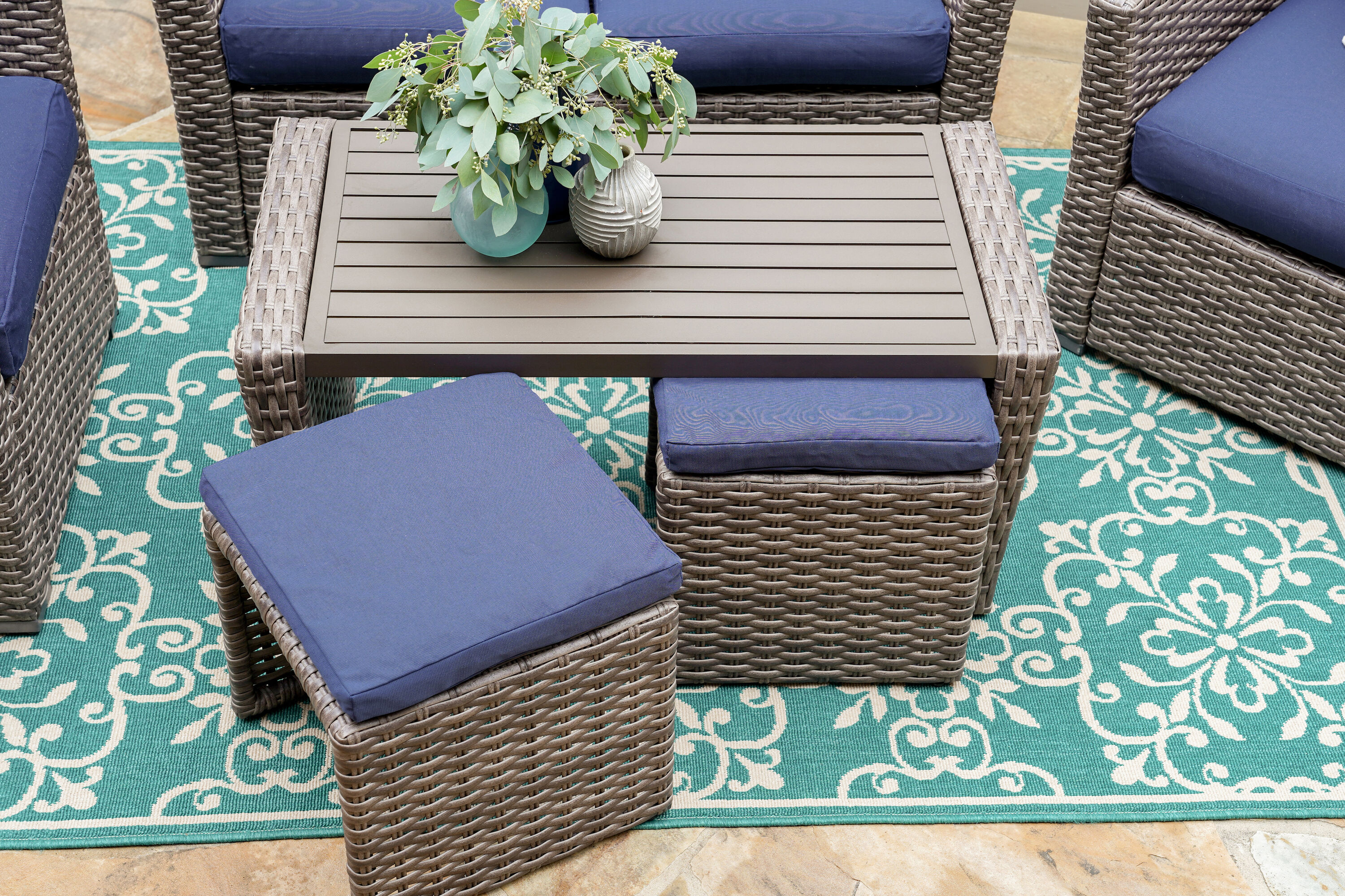 Leisure Made 844019-NVY Patio-Conversation-Sets - View #4