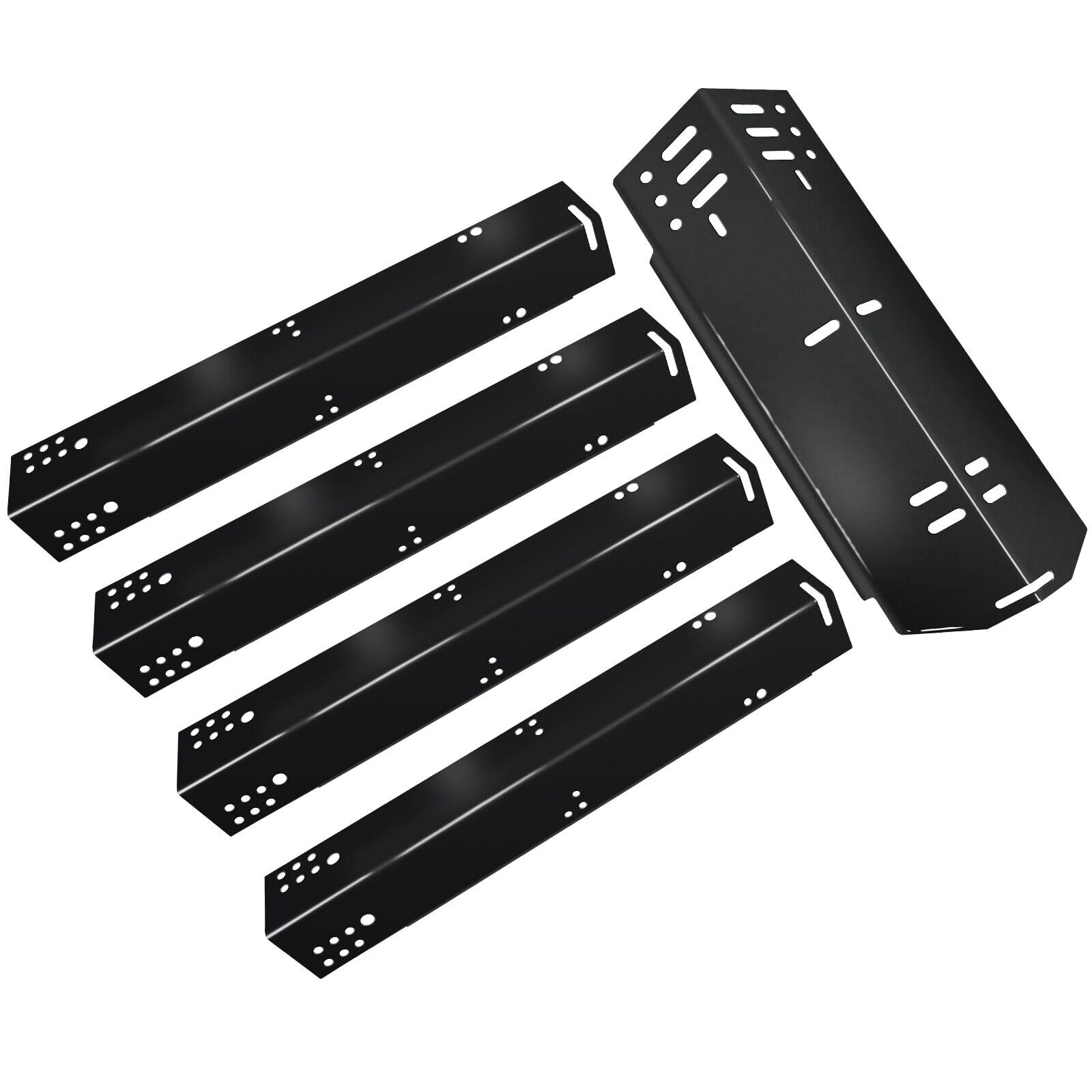 JVFCXXV -  Grill Heat Plate Replacement Porcelain Steel Heat Shield for 3 4 5 Burner Gas Grill Mo...