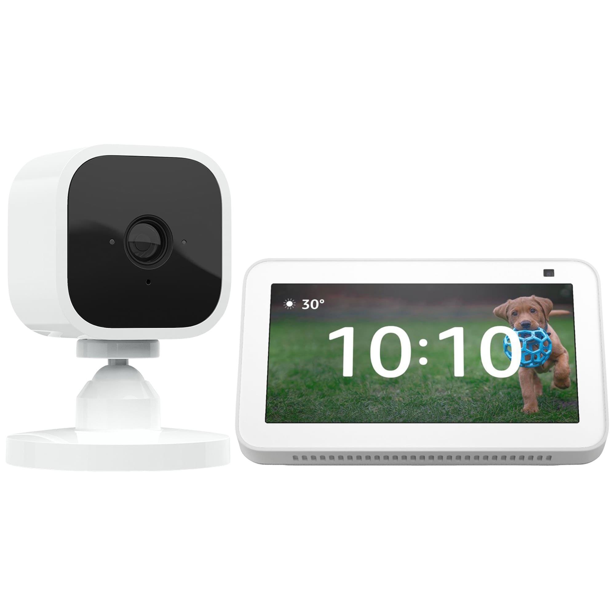 Amazon Amazon Echo Show 5 - White + Blink Mini Camera - White Bundle