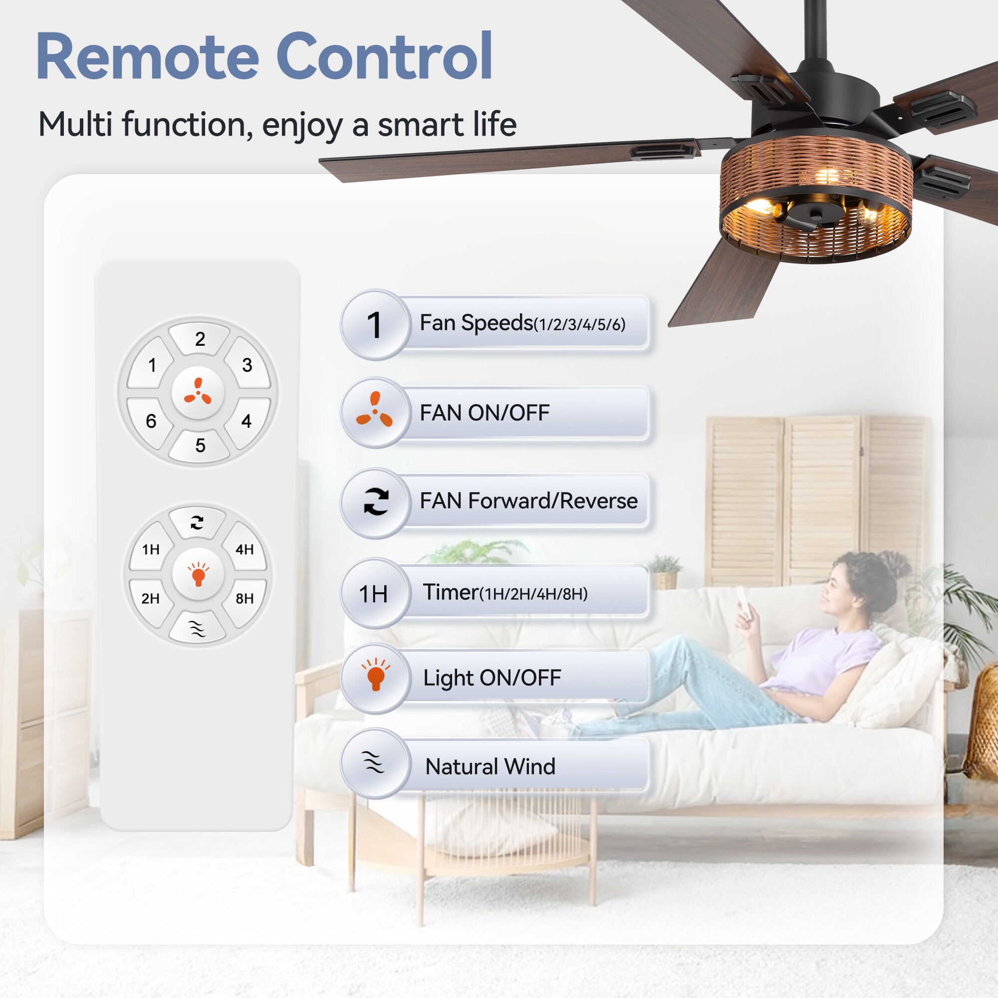 Breezary 35061-BK Ceiling-Fans - View #9