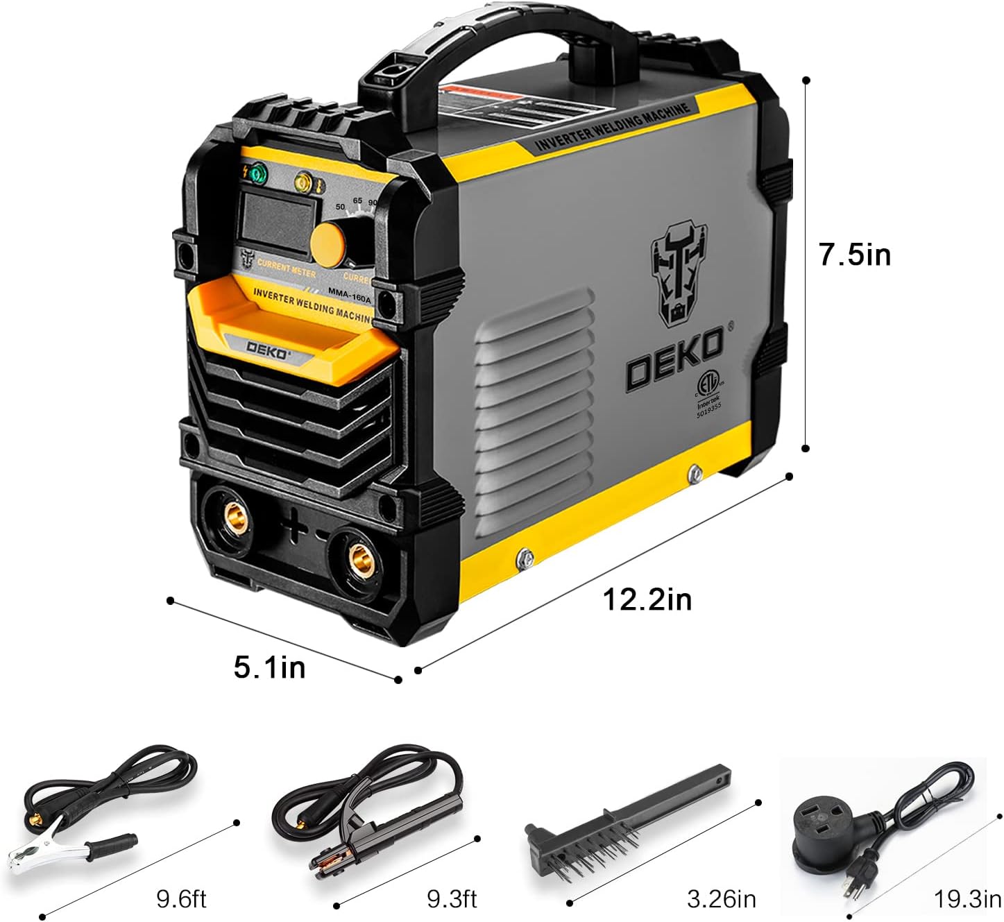 DEKO MMA-160A Engine-Driven-Welder-Generators - View #2