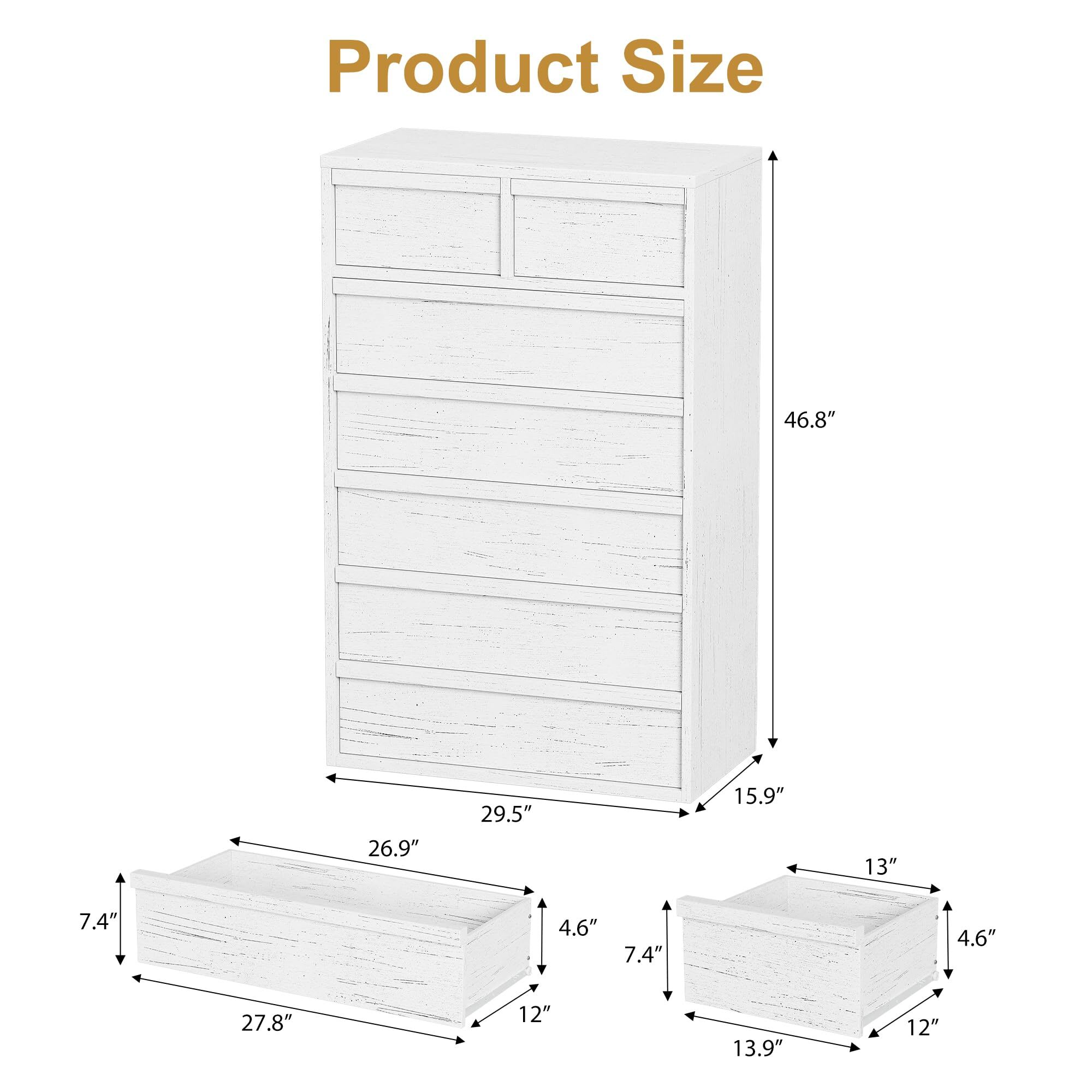 Qeetex NB-PHO16JVV5WP dressers - View #2