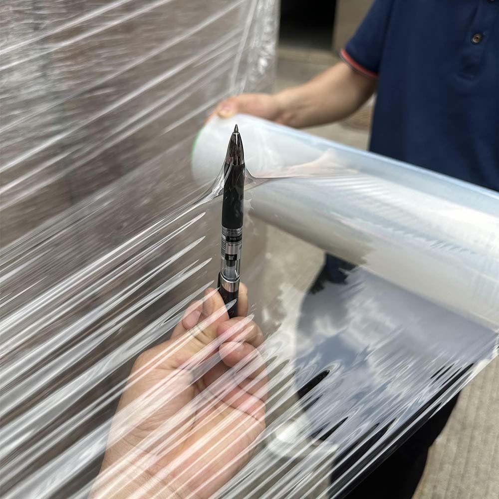 Etokfoks clear stretch wrap 2 pack 18 in x 1000 ft rolls 80 gauge ...