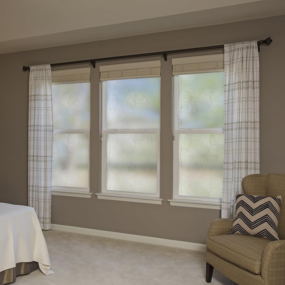 GILA 36-in X 78-in Frosted Decorative Window Film At Lowes.com