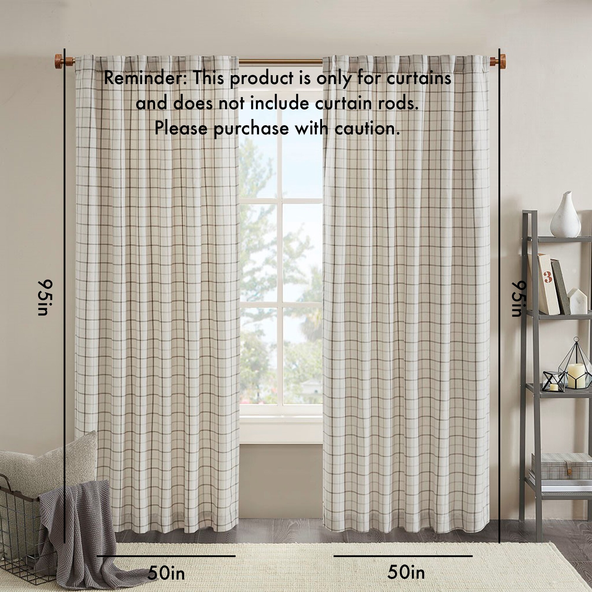 LUXEYARD DS-M-BAC02381 curtains - View #3