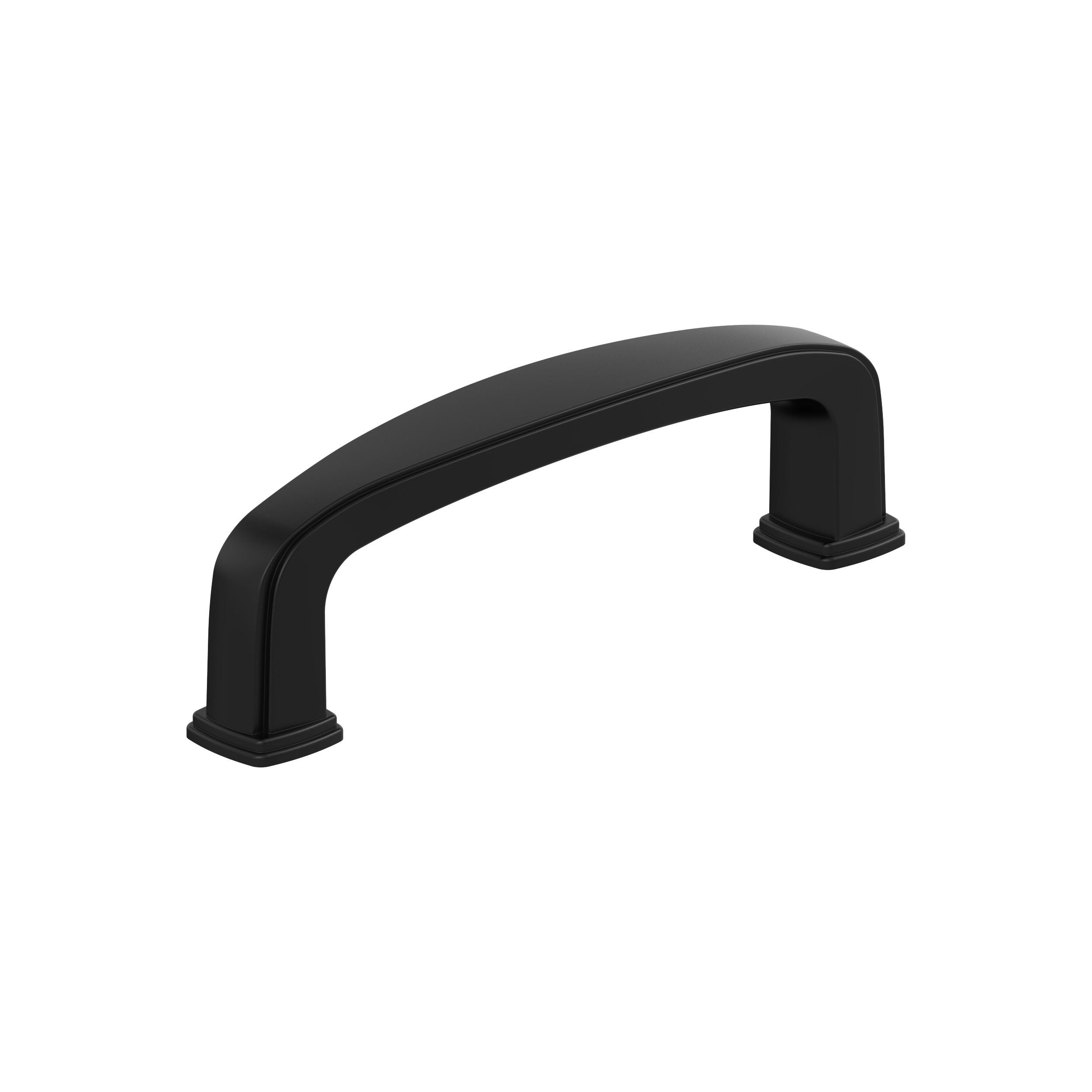 Amerock 25VMP37050MB Franklin 3-in , 76mm Center to Center Matte Black Arch Handle Drawer Pull 25 -Pack