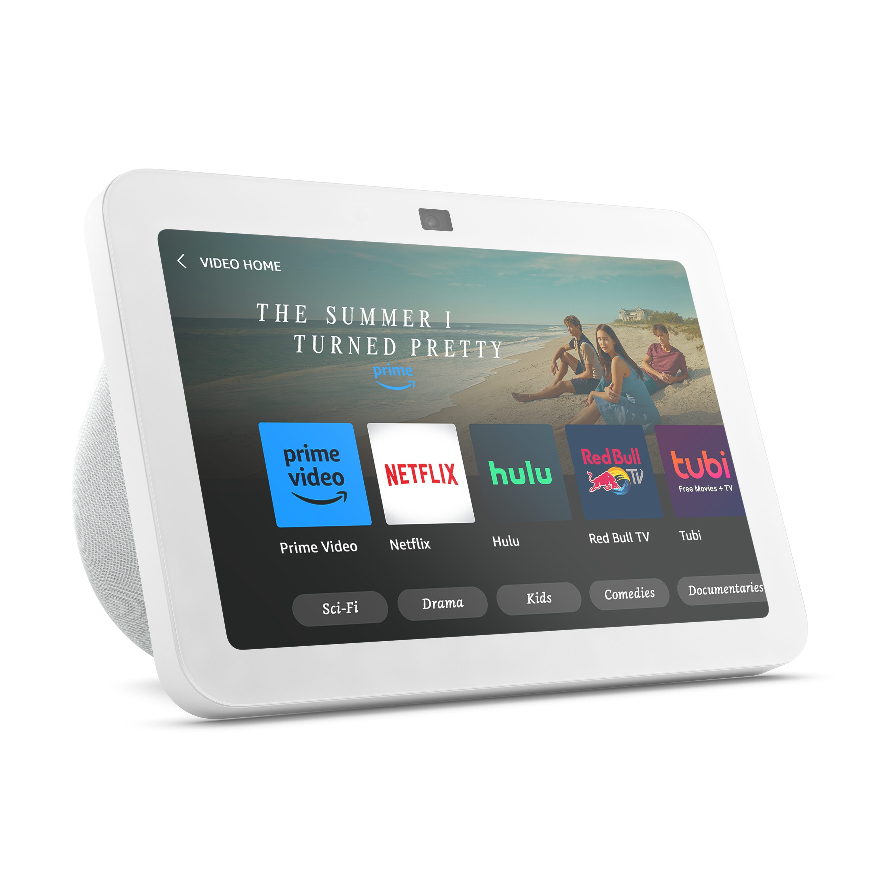 Amazon B0BLS3QJTX Echo Show 8 (3rd Gen, 2023 Release) - with Spatial Audio, Smart Home Hub, and Alexa - Glacier White