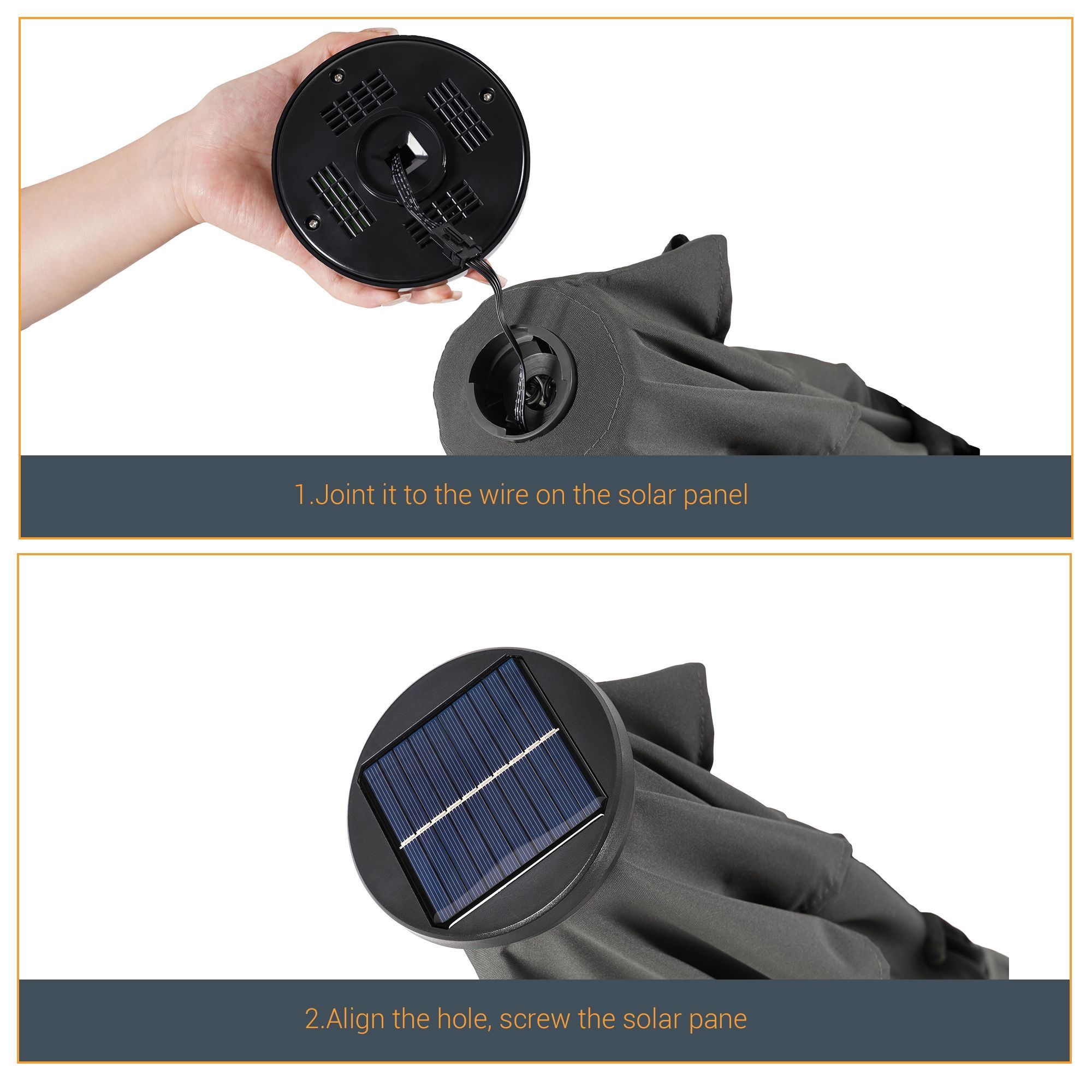 Sonkuki SD-S103GY-LED Umbrellas-2 - View #5