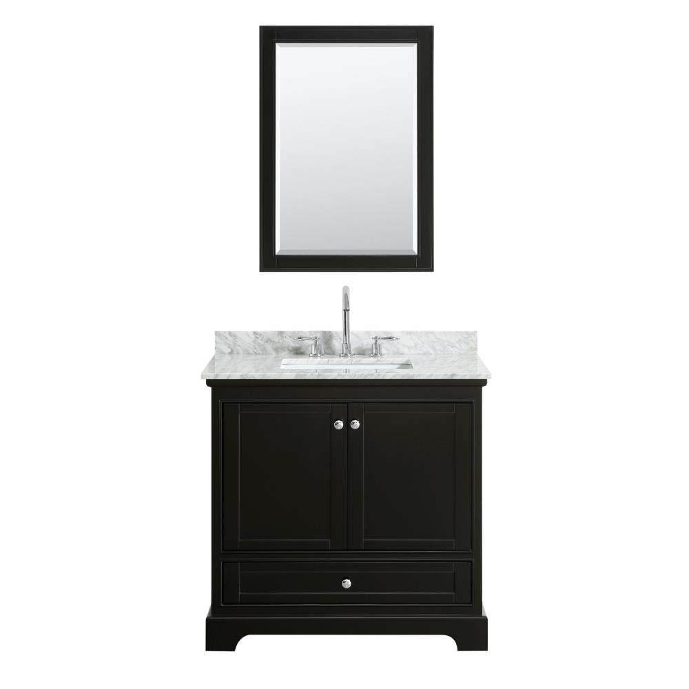 Wyndham Collection WCS202036SDECMUNSM24 Bath-Vanity-Combo - View #3