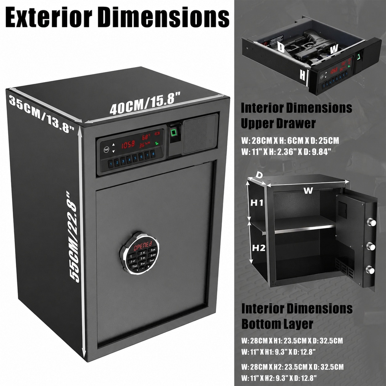 LAIFUCAM LLA0804A173 Cash-Check-Safes - View #6